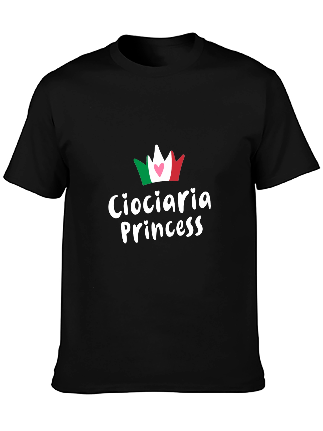 Ciociaria Princess Graphic T-Shirt - Italian Pride Tee