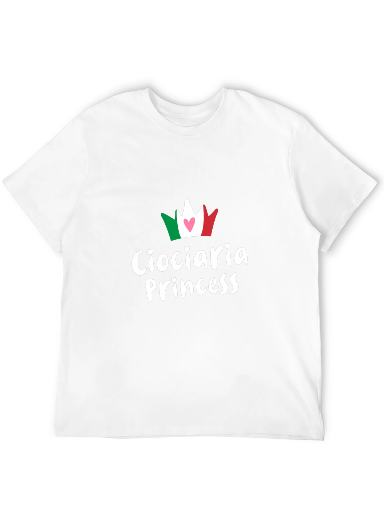 Ciociaria Princess Graphic T-Shirt - Italian Pride Tee