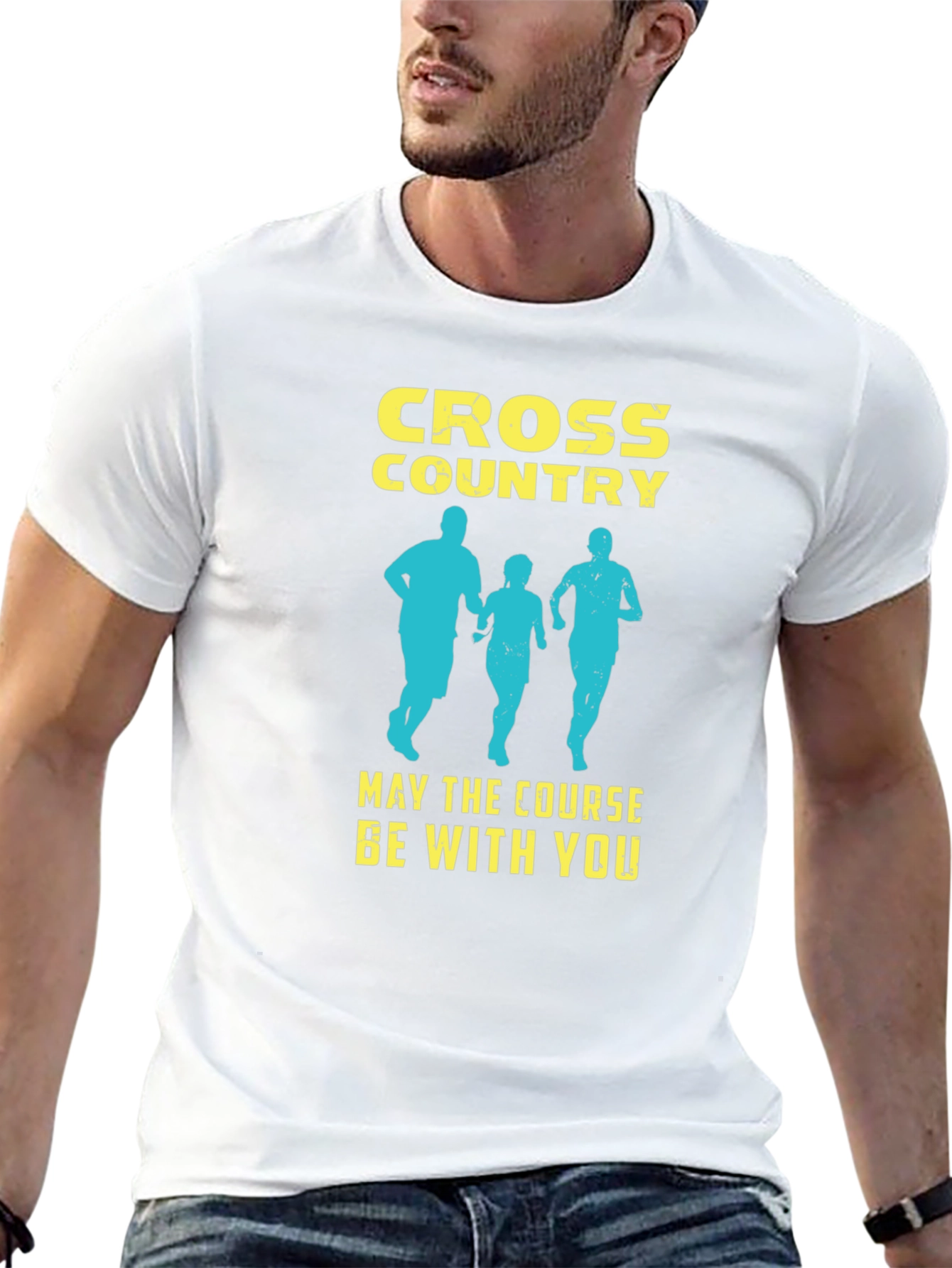 Cross Country Running Graphic T-Shirt