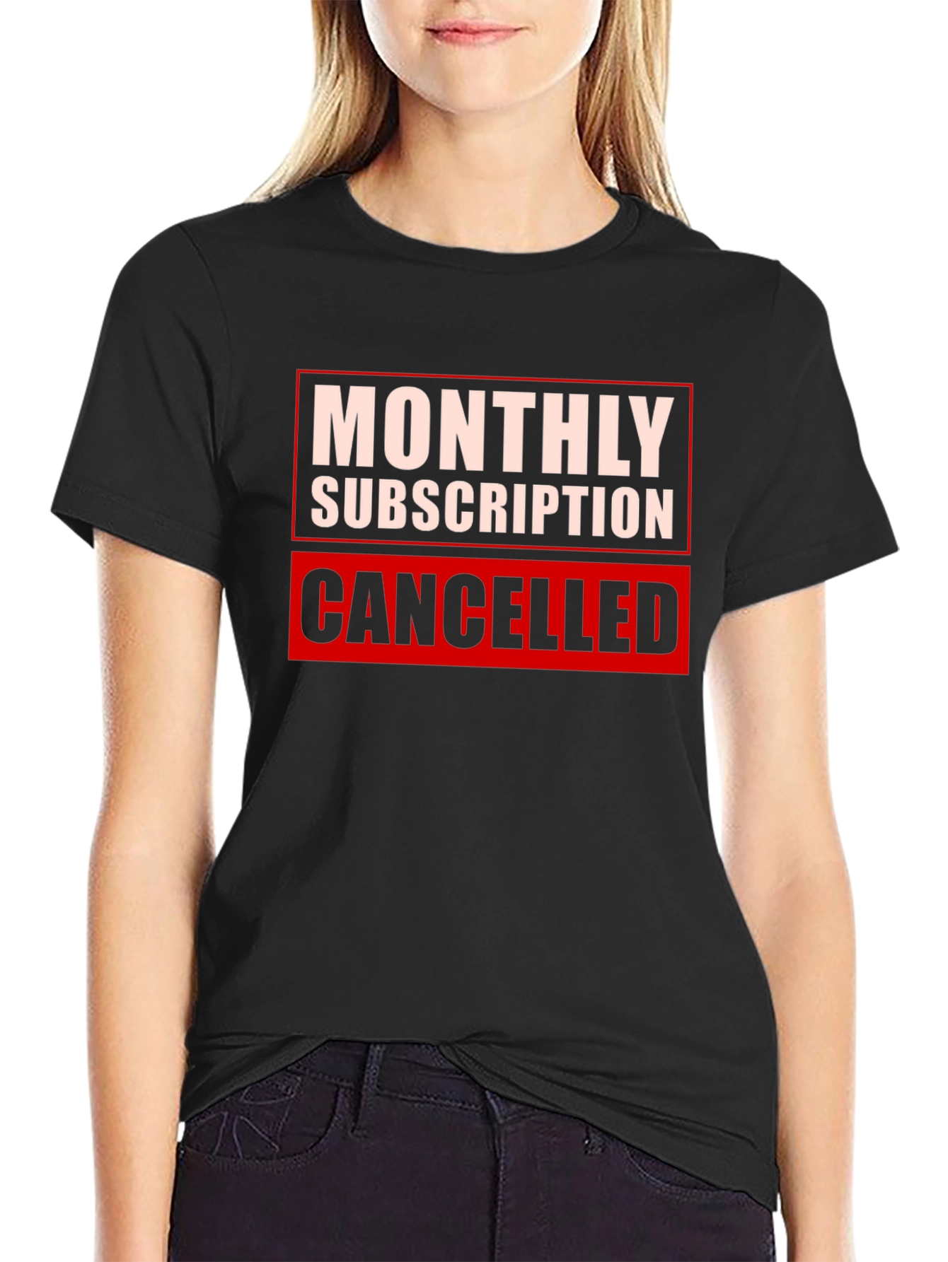 Monthly Subscription Canceled Graphic Tee