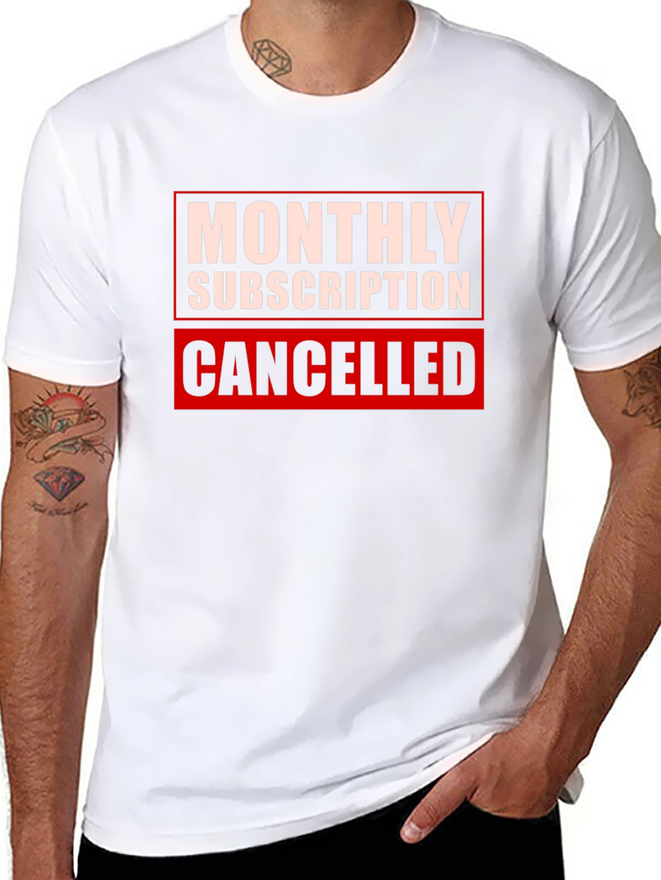 Monthly Subscription Canceled Graphic Tee
