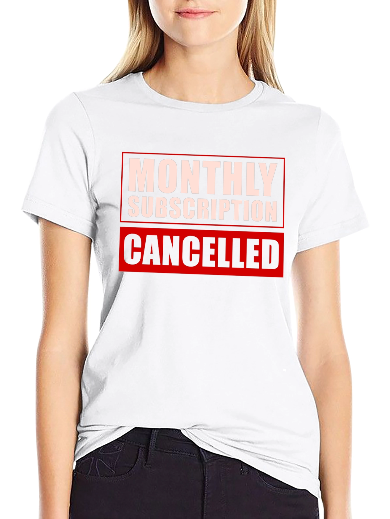 Monthly Subscription Canceled Graphic Tee