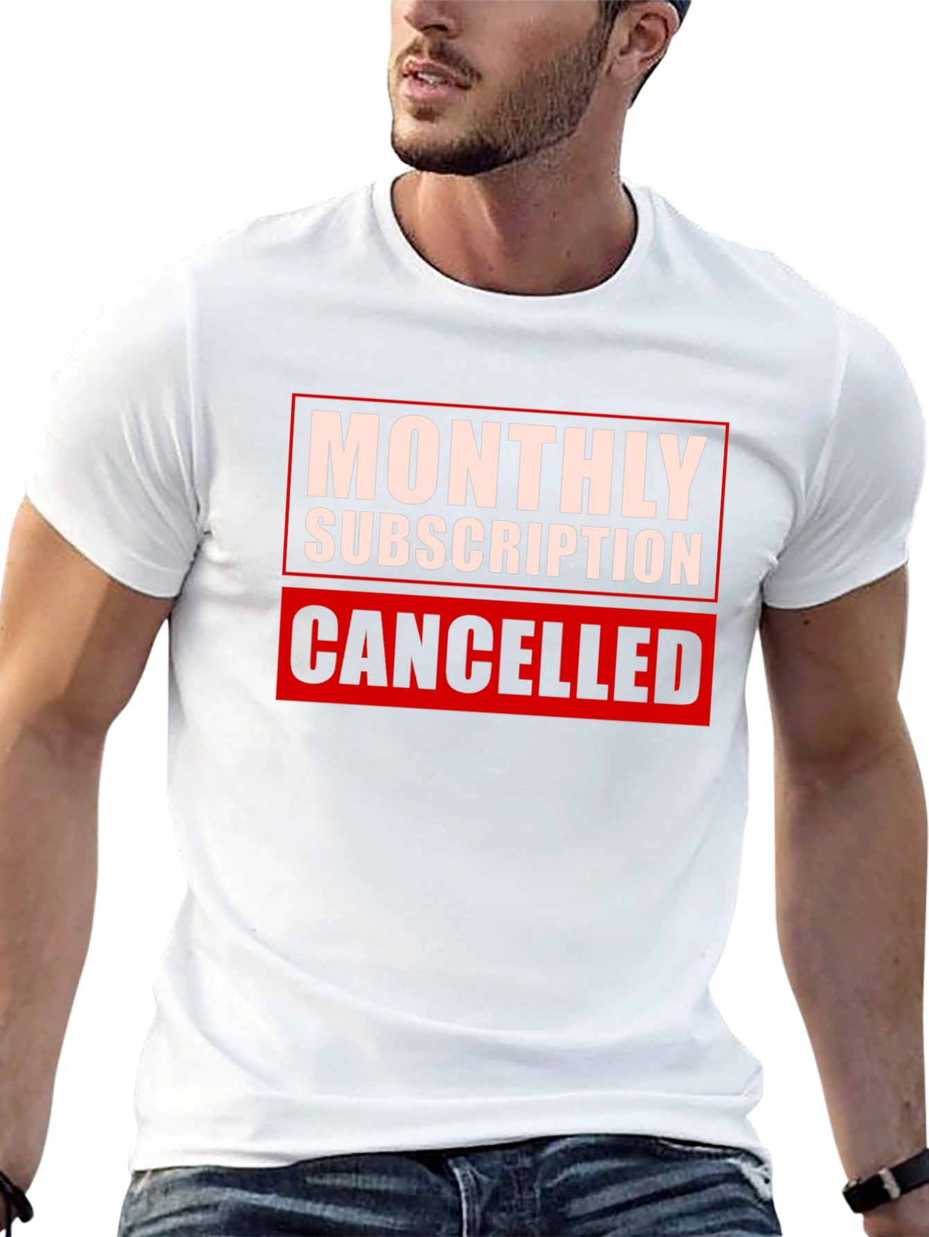 Monthly Subscription Canceled Graphic Tee