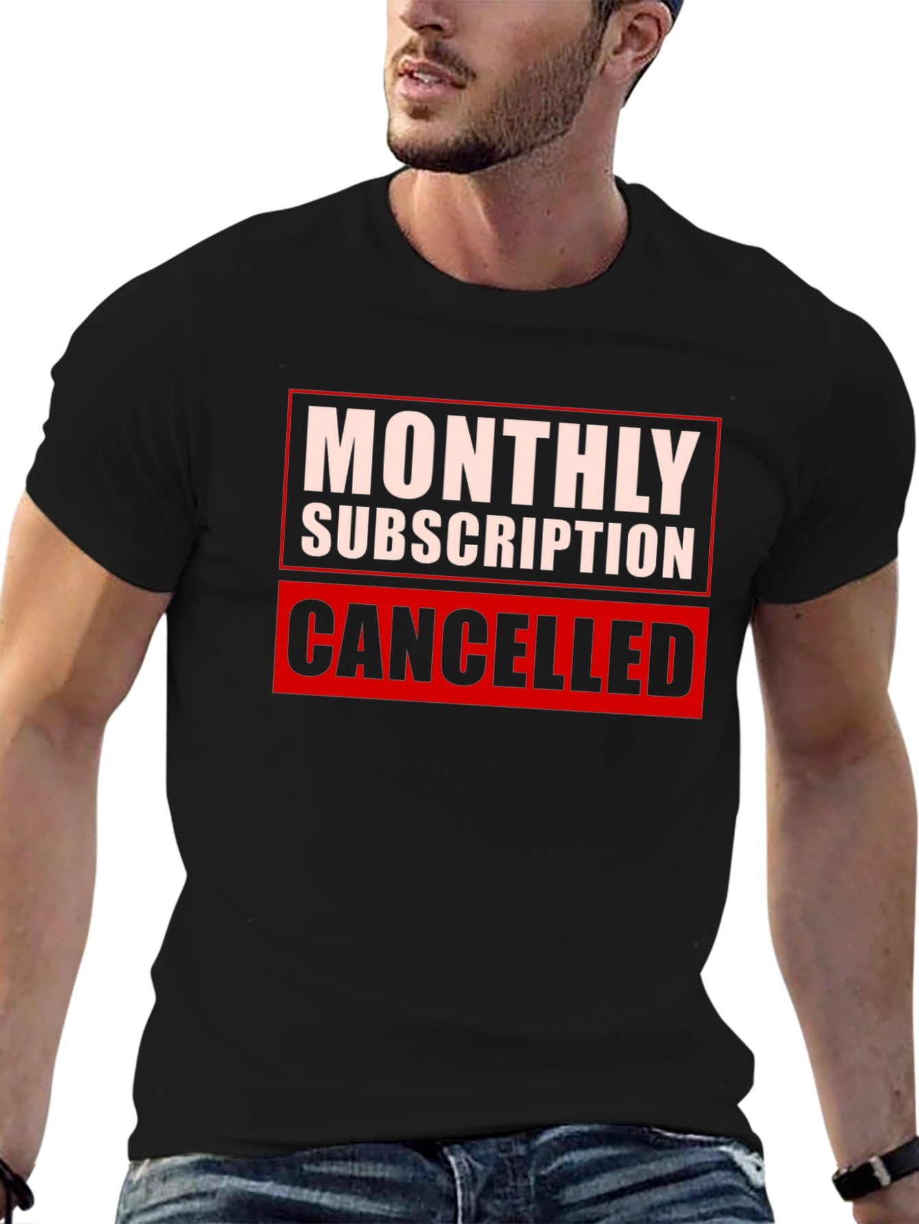 Monthly Subscription Canceled Graphic Tee