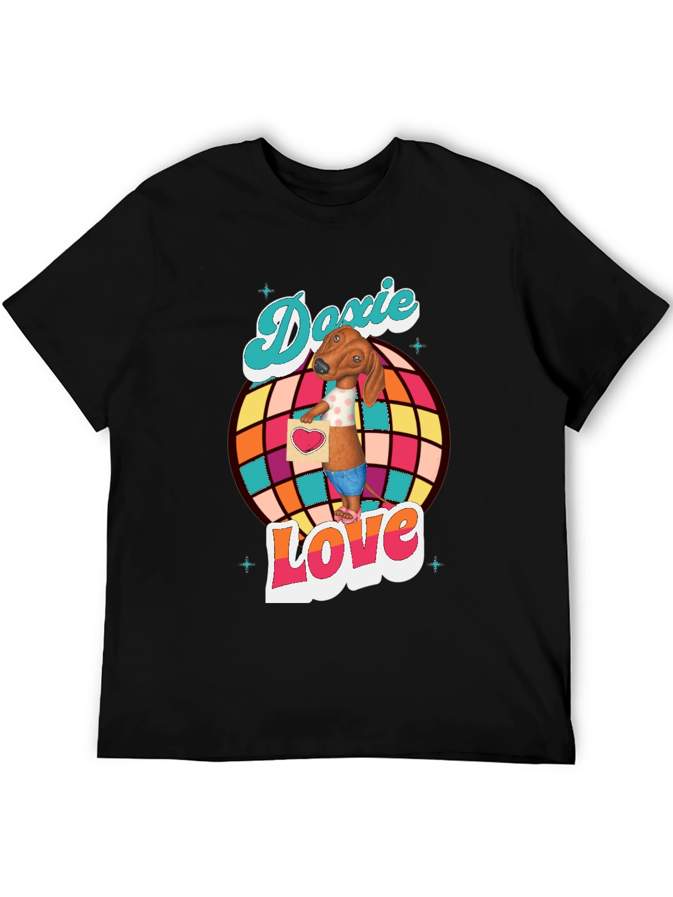 Doxie Love Graphic T-Shirt