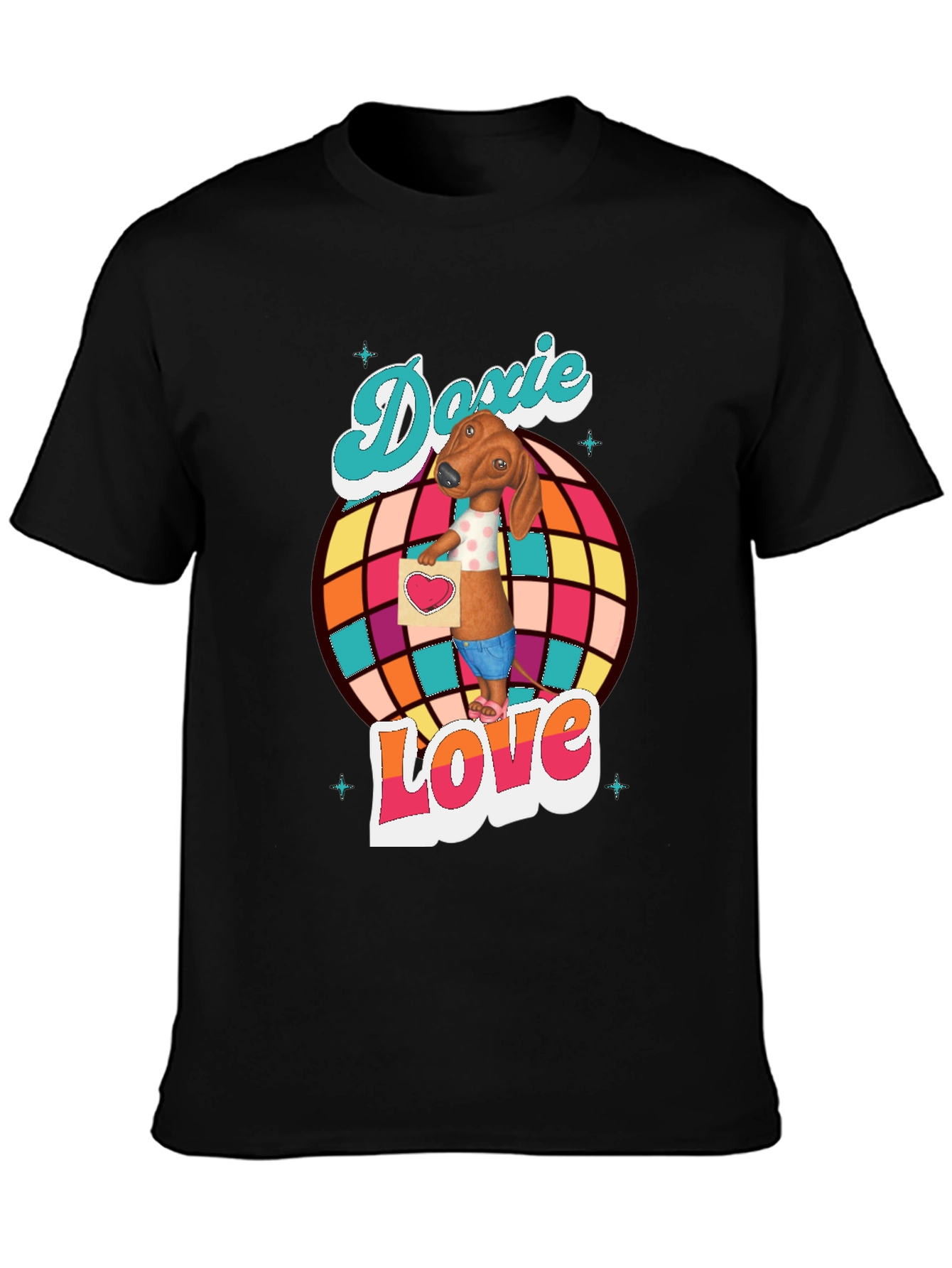 Doxie Love Graphic T-Shirt
