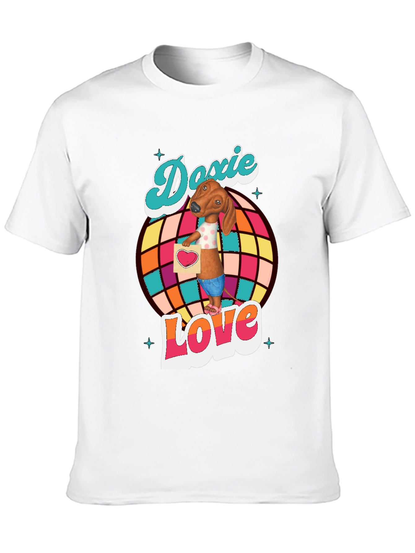 Doxie Love Graphic T-Shirt