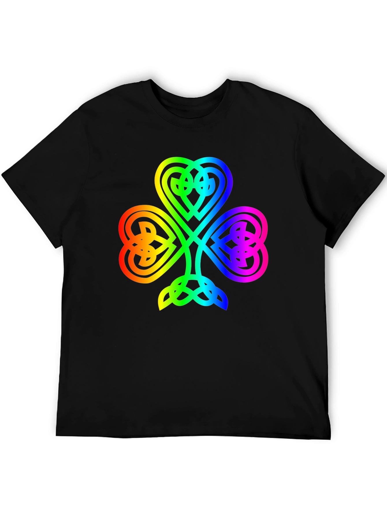 Rainbow Shamrock T-Shirt - Lucky Irish Pride