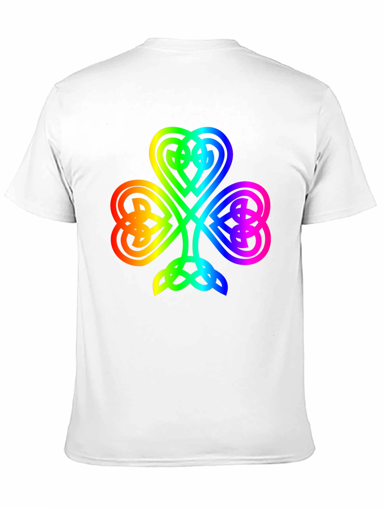 Rainbow Shamrock T-Shirt - Lucky Irish Pride