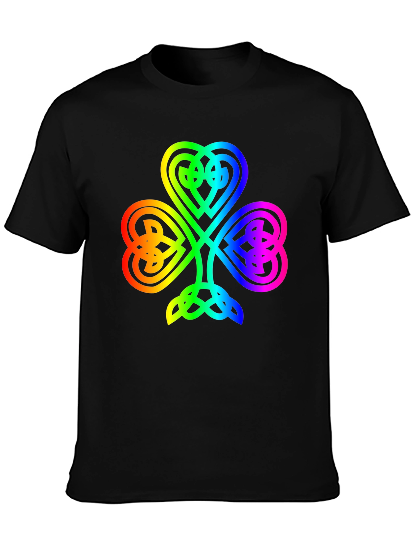 Rainbow Shamrock T-Shirt - Lucky Irish Pride