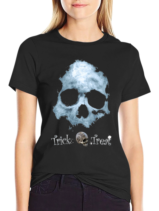Skull Trick or Treat Graphic Tee