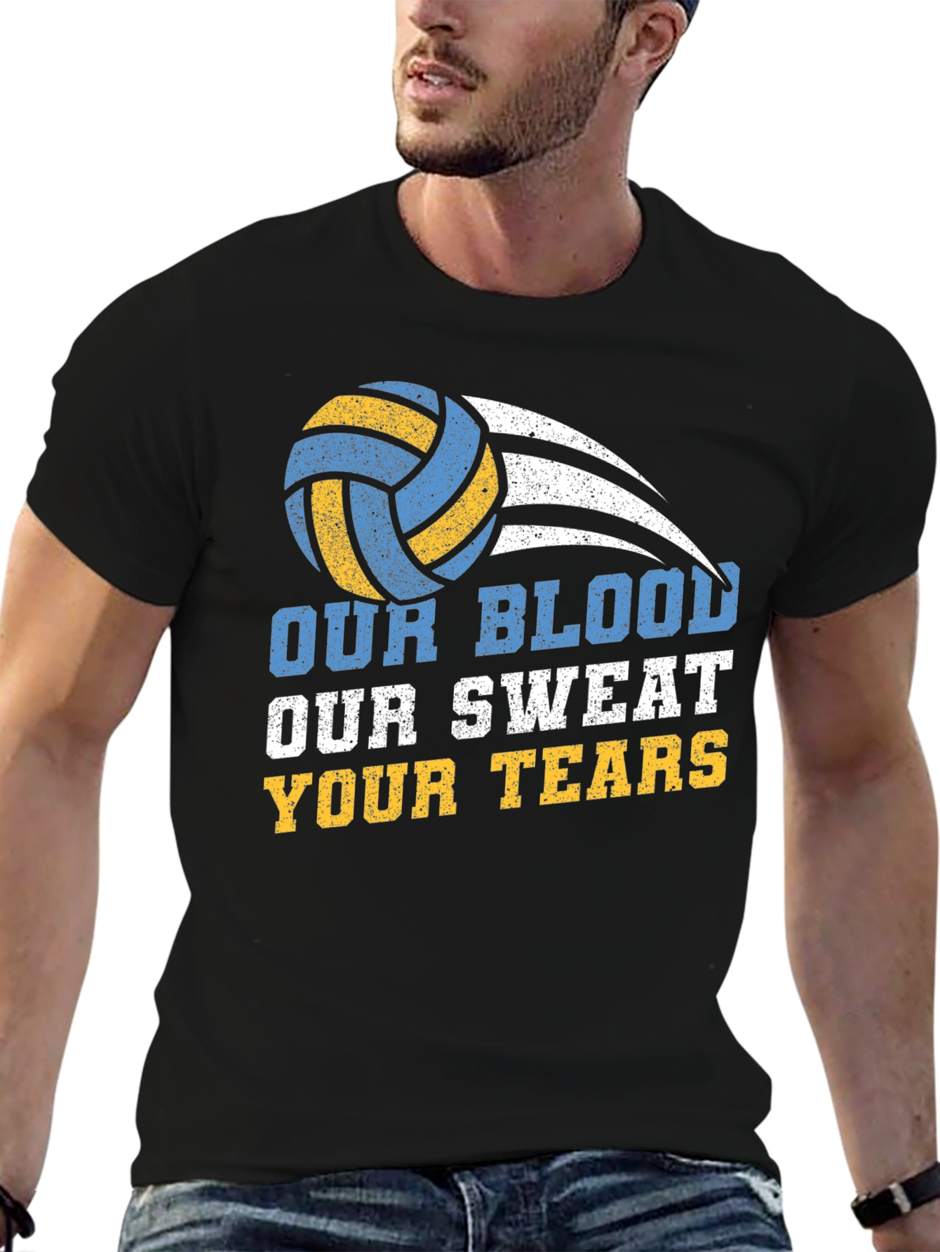 Volleyball T-Shirt - Our Blood Sweat Your Tears