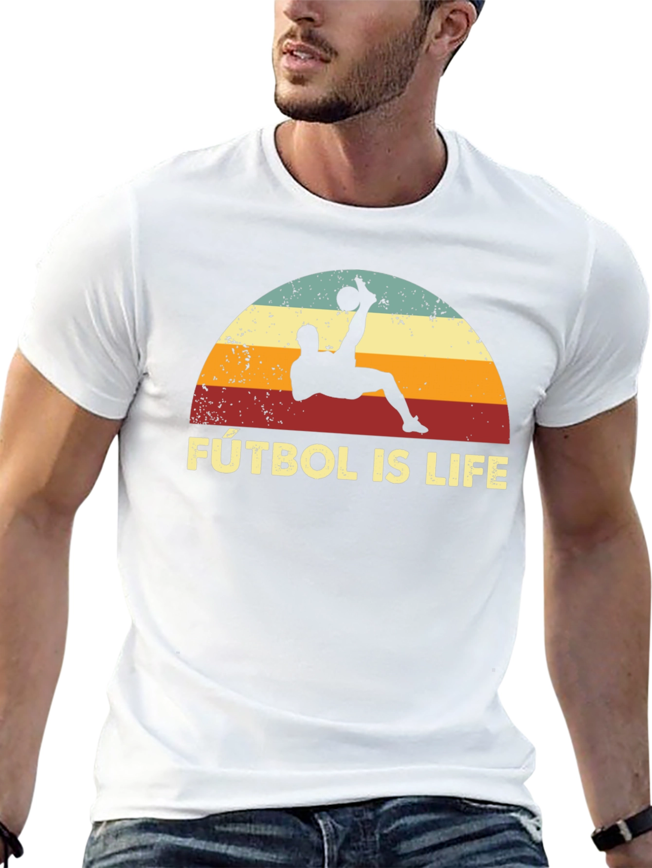 Fútbol Is Life Graphic T-Shirt