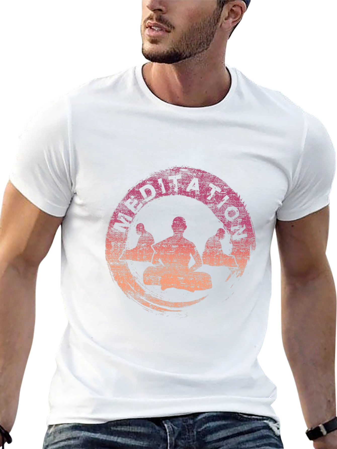 Meditation T-Shirt Relaxed Zen Tee