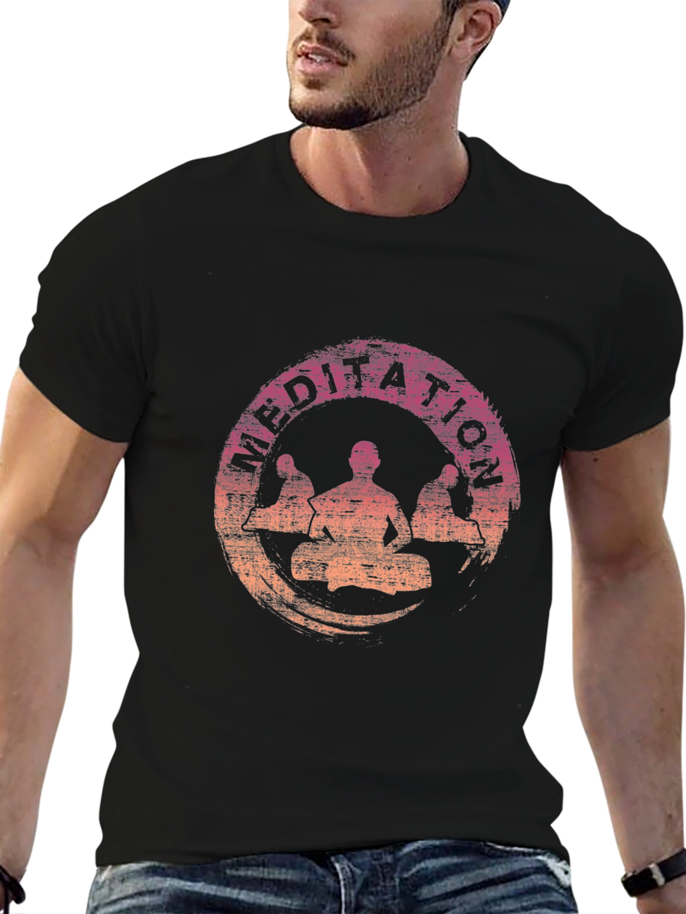 Meditation T-Shirt Relaxed Zen Tee