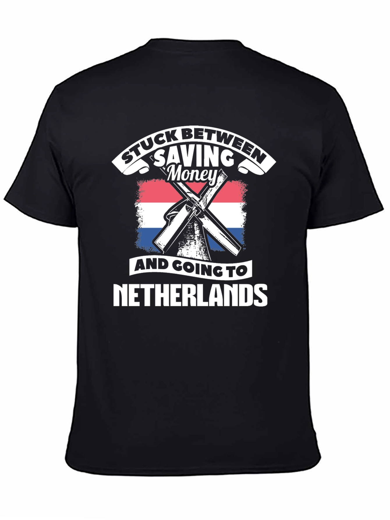 Netherlands Saving Money Graphic T-Shirt