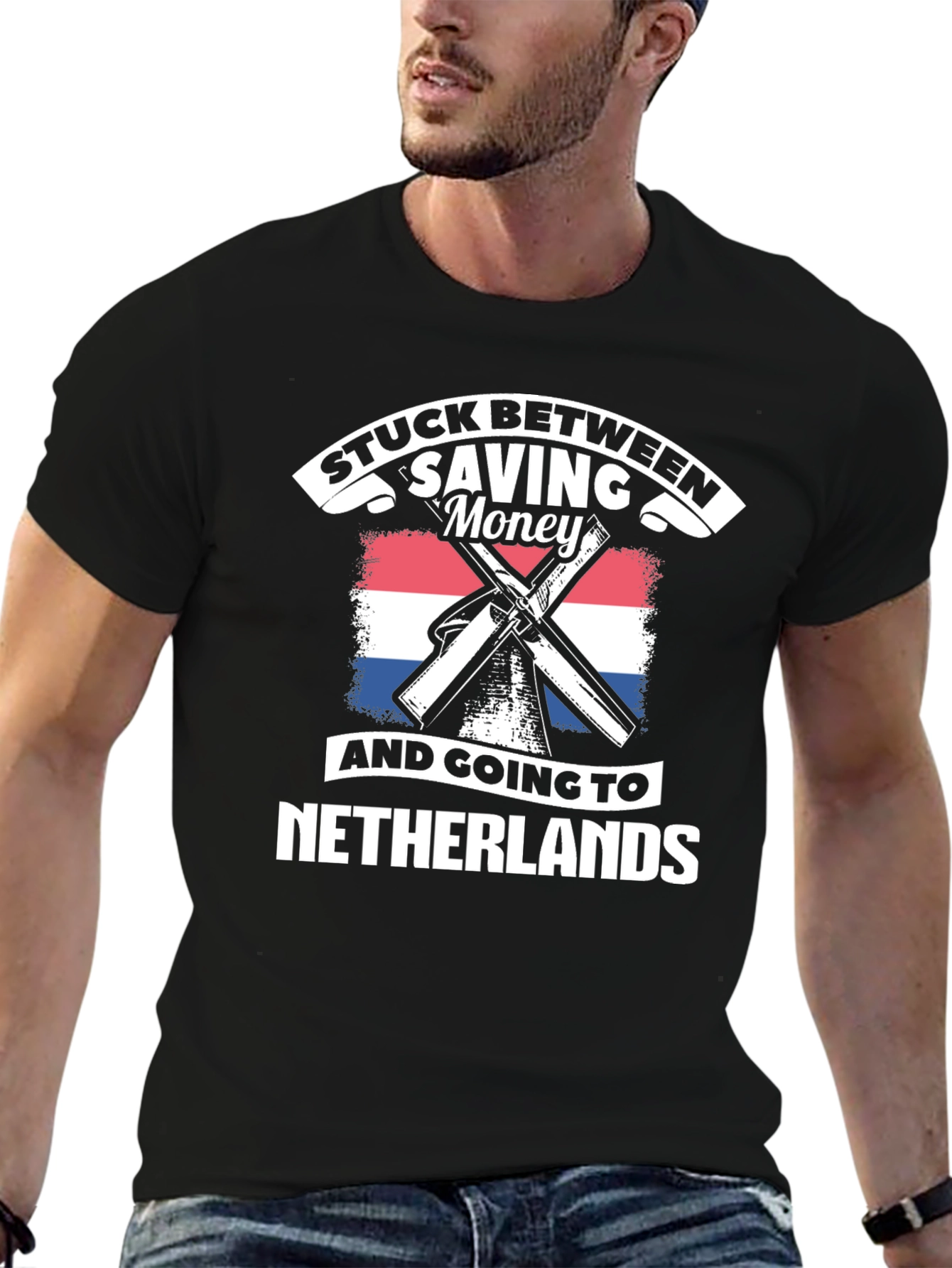 Netherlands Saving Money Graphic T-Shirt