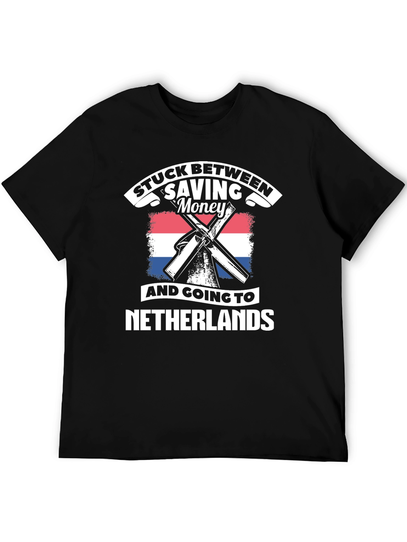 Netherlands Saving Money Graphic T-Shirt