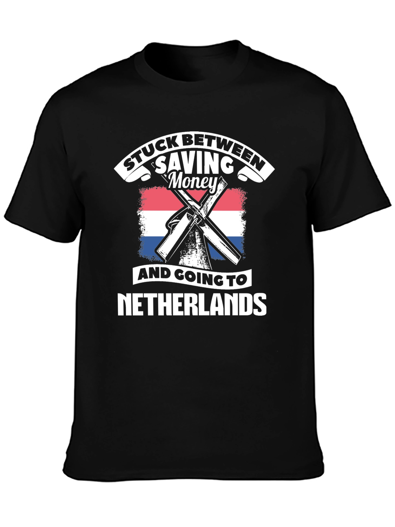 Netherlands Saving Money Graphic T-Shirt