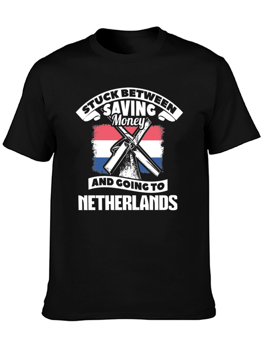 Netherlands Saving Money Graphic T-Shirt