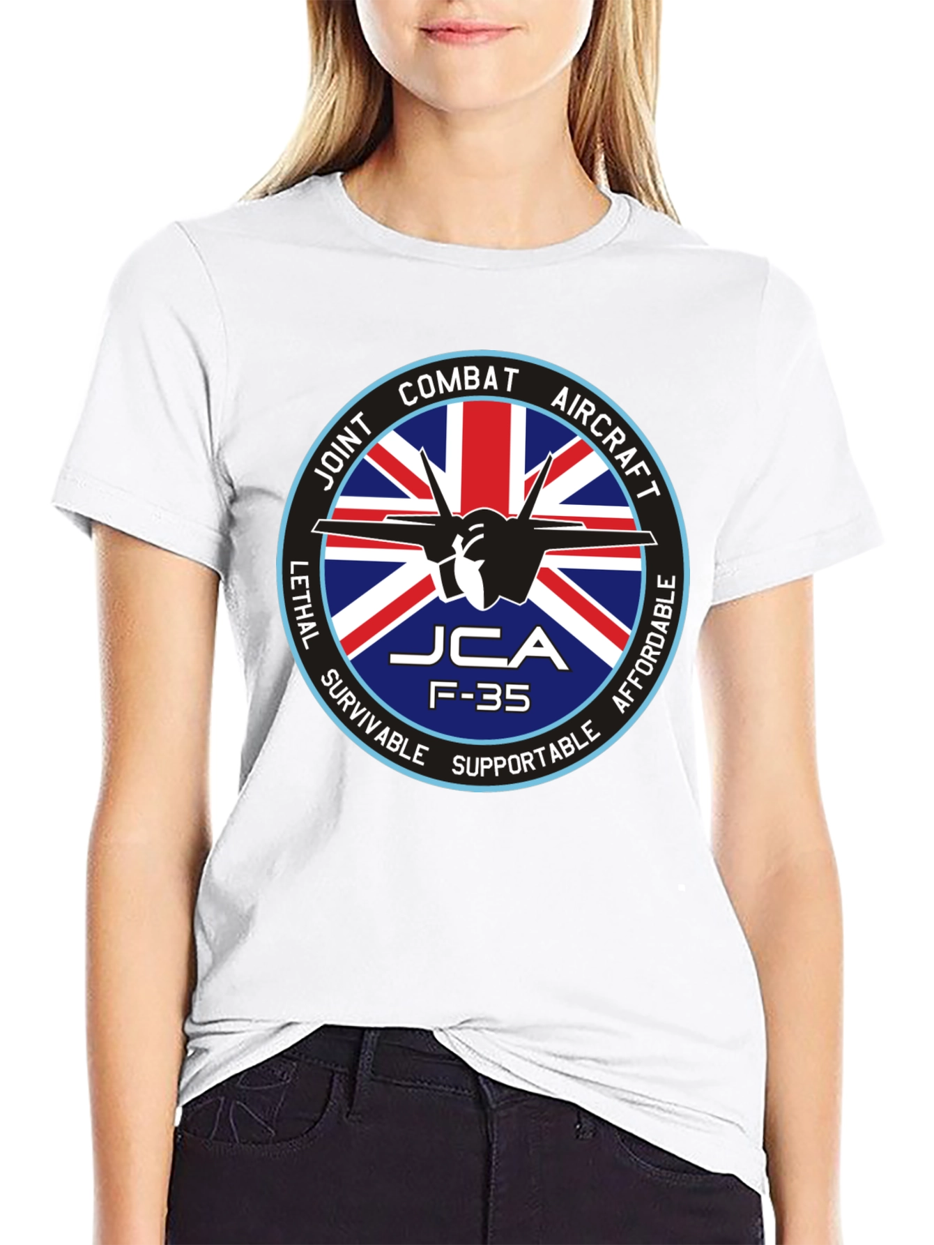 Joint Combat Aircraft F-35 T-Shirt