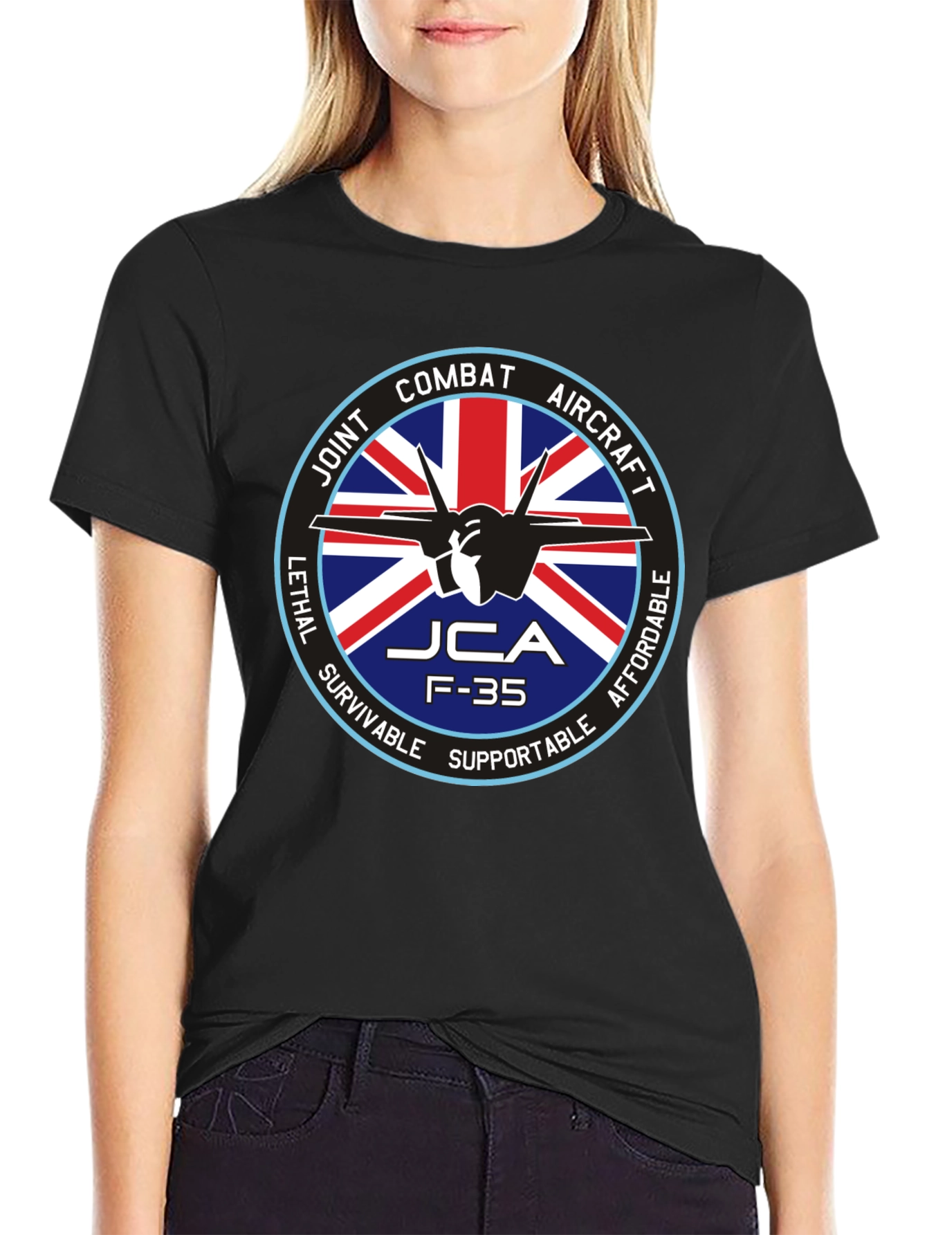 Joint Combat Aircraft F-35 T-Shirt