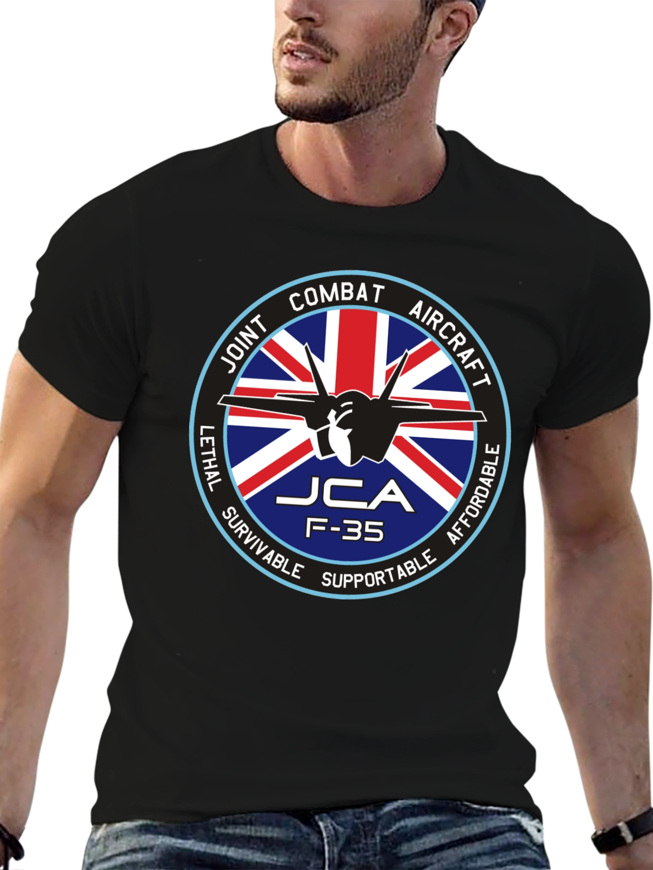 Joint Combat Aircraft F-35 T-Shirt