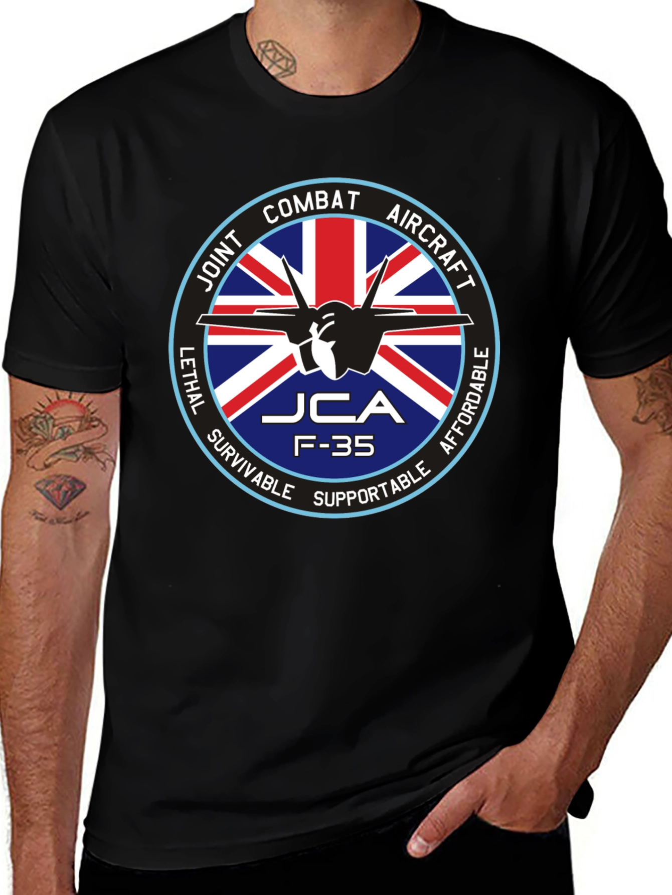 Joint Combat Aircraft F-35 T-Shirt