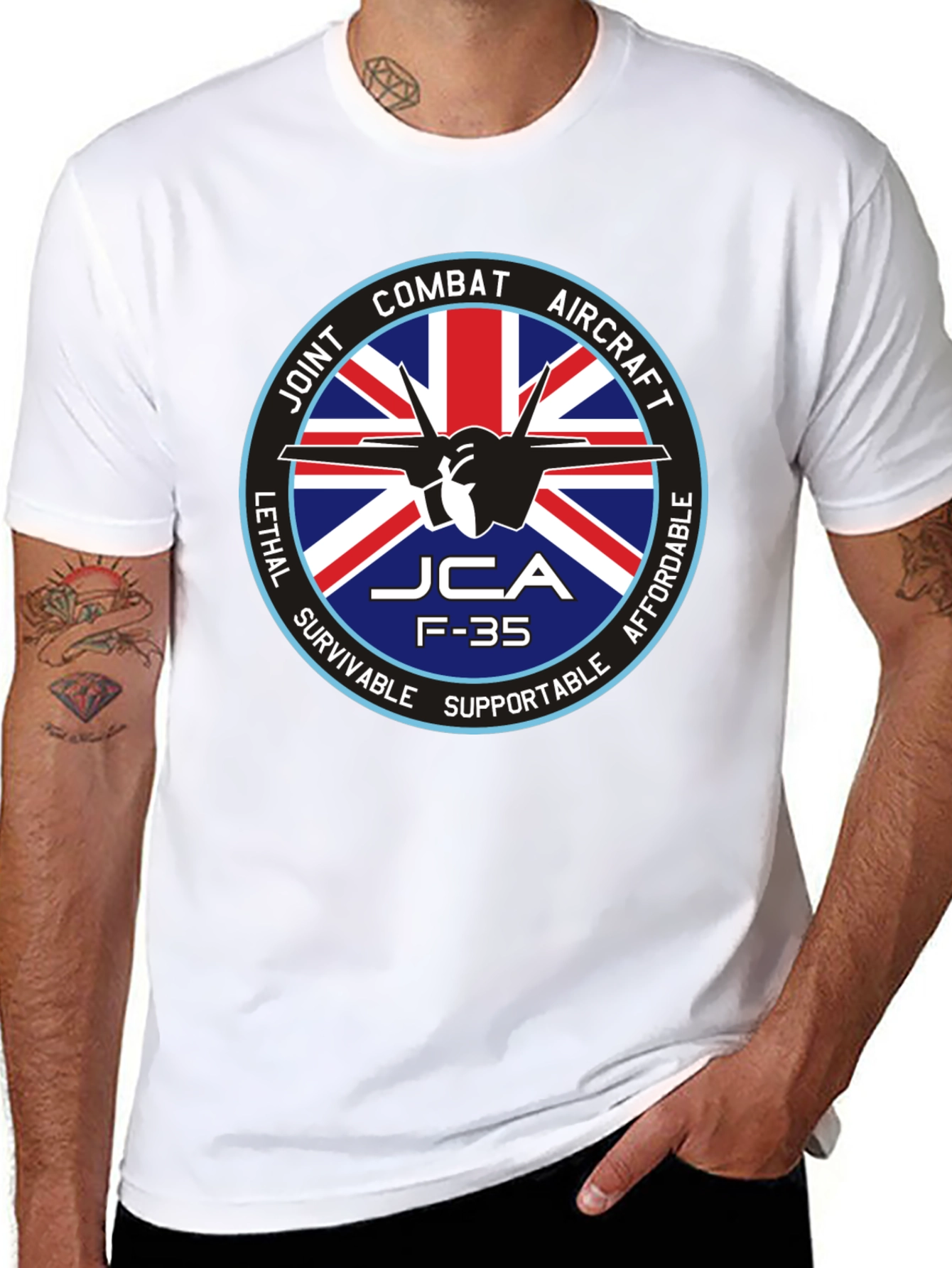 Joint Combat Aircraft F-35 T-Shirt