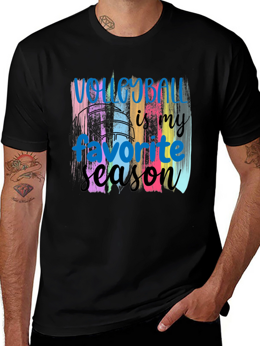 Volleyball Season Graphic T-Shirt