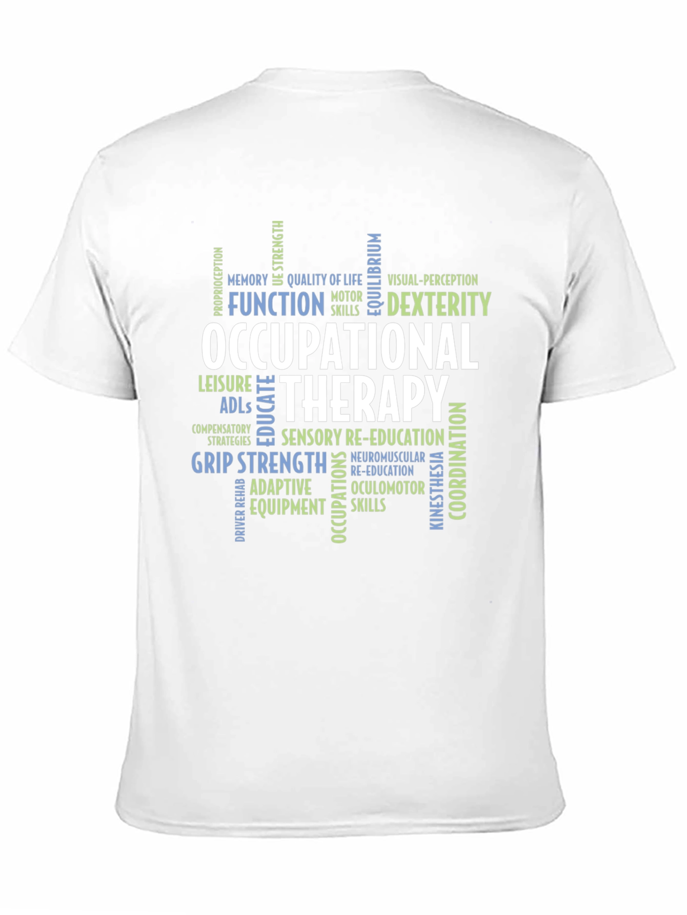 Occupational Therapy Skills Black T-Shirt