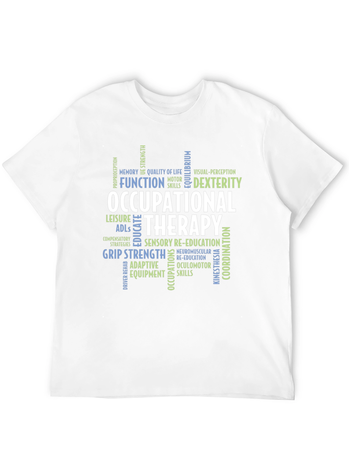 Occupational Therapy Skills Black T-Shirt