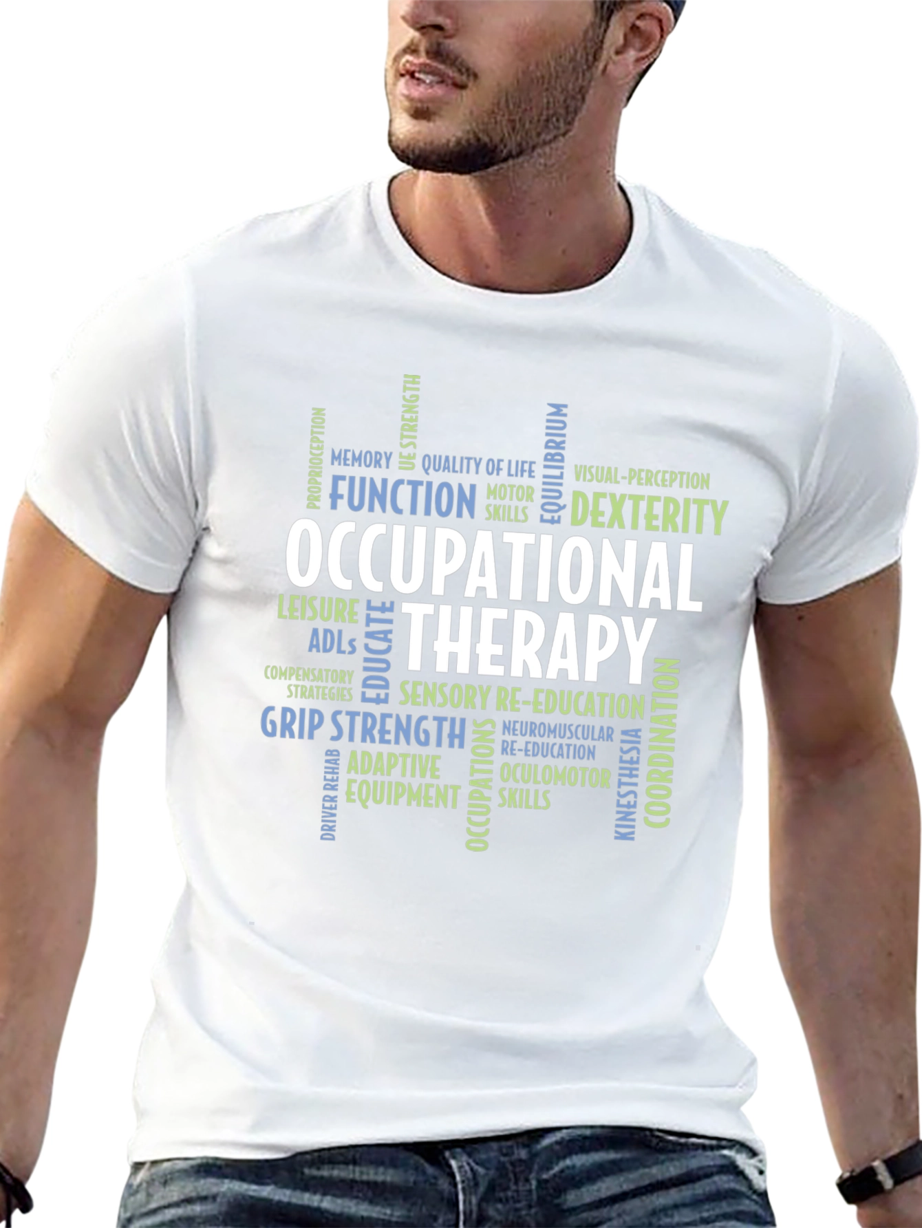 Occupational Therapy Skills Black T-Shirt