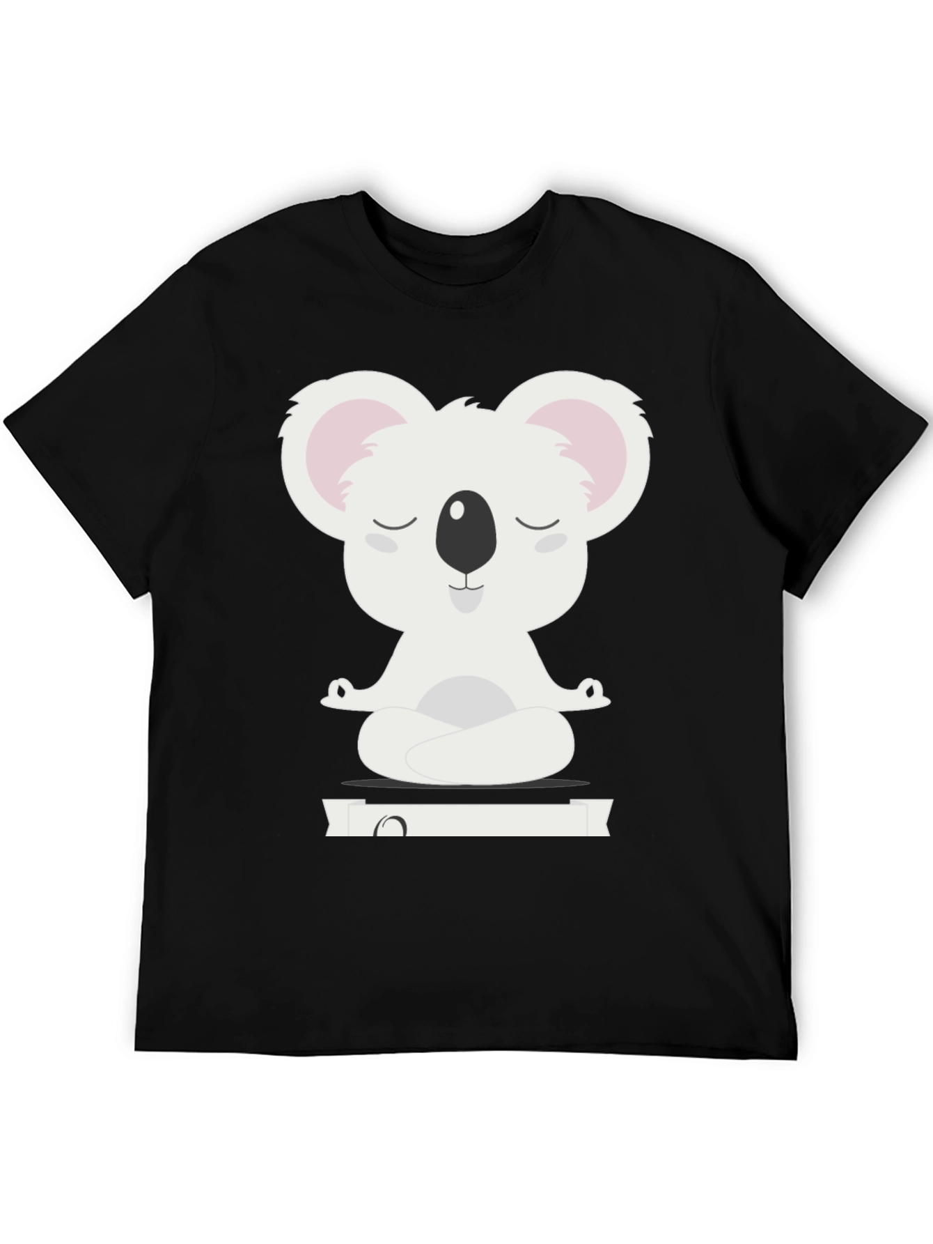 Zen Koala Meditation T-Shirt - Relaxed Fit