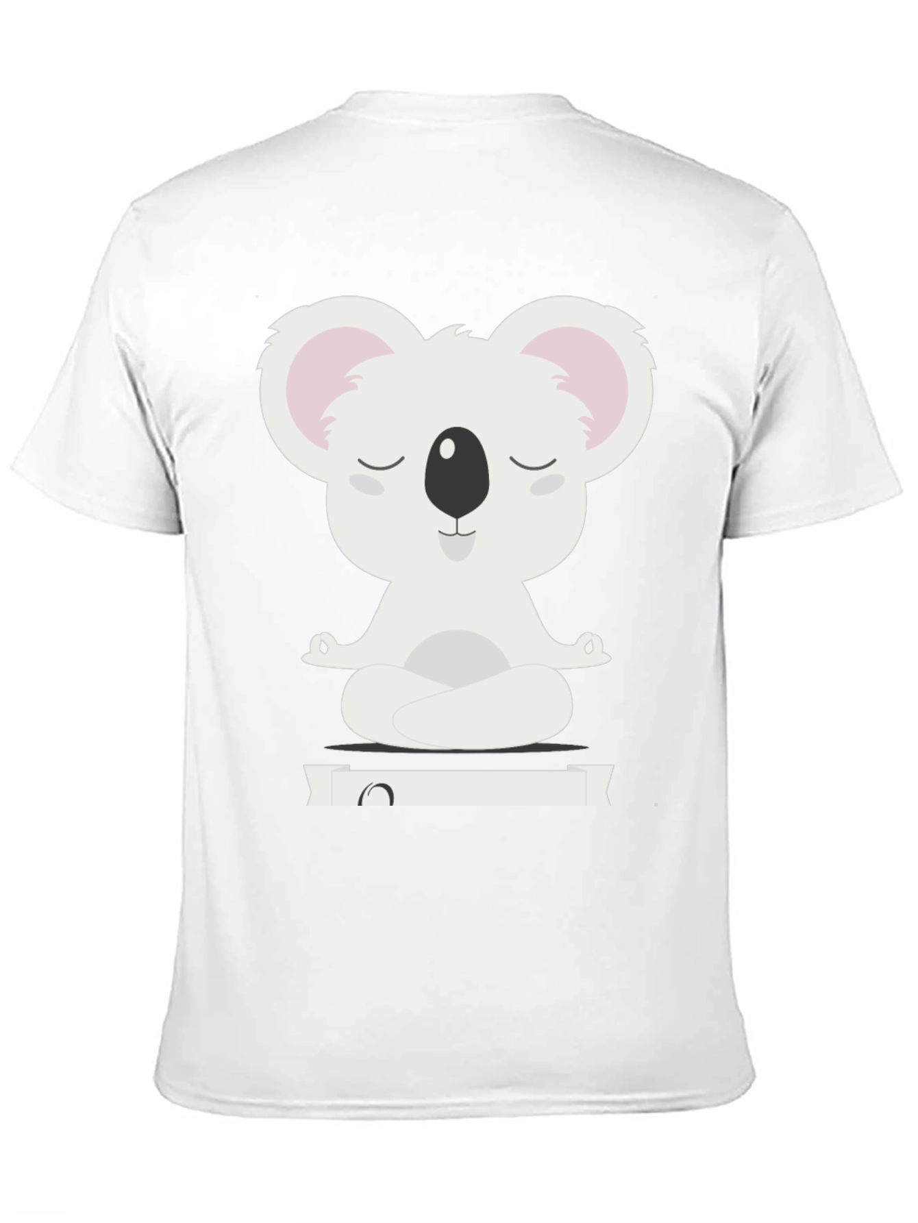 Zen Koala Meditation T-Shirt - Relaxed Fit