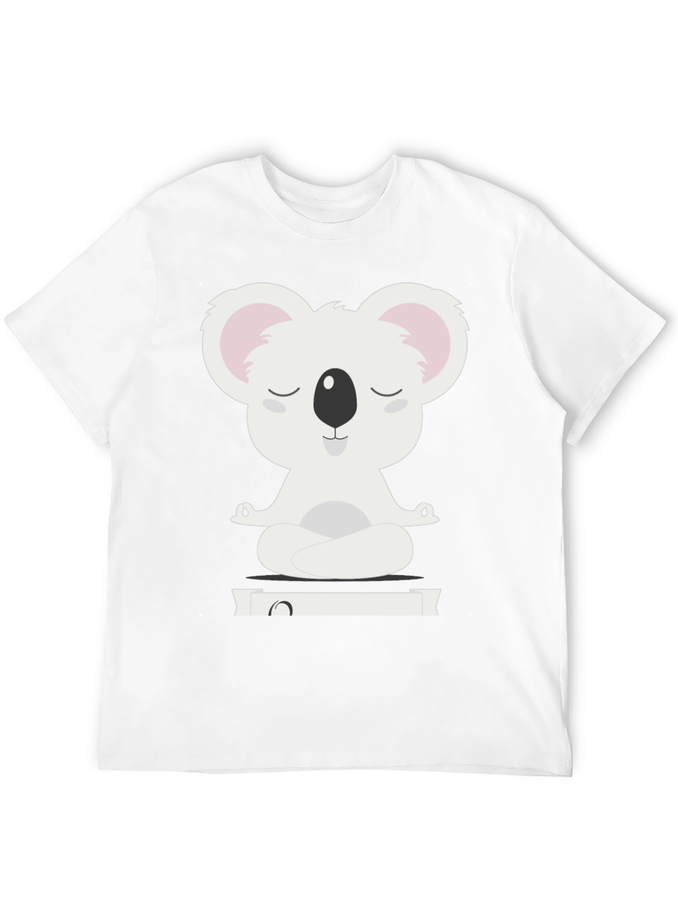 Zen Koala Meditation T-Shirt - Relaxed Fit