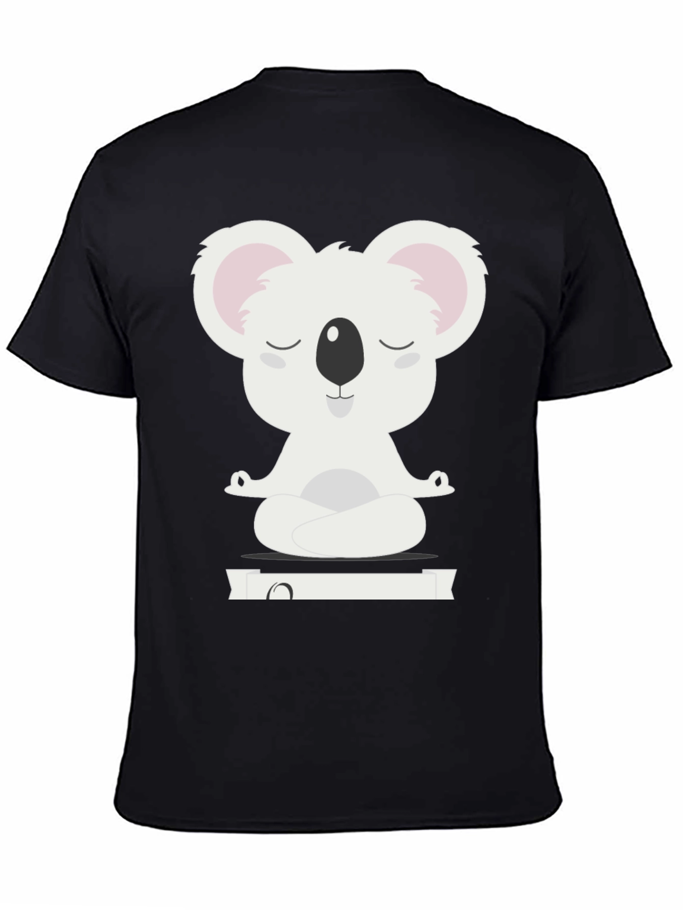 Zen Koala Meditation T-Shirt - Relaxed Fit