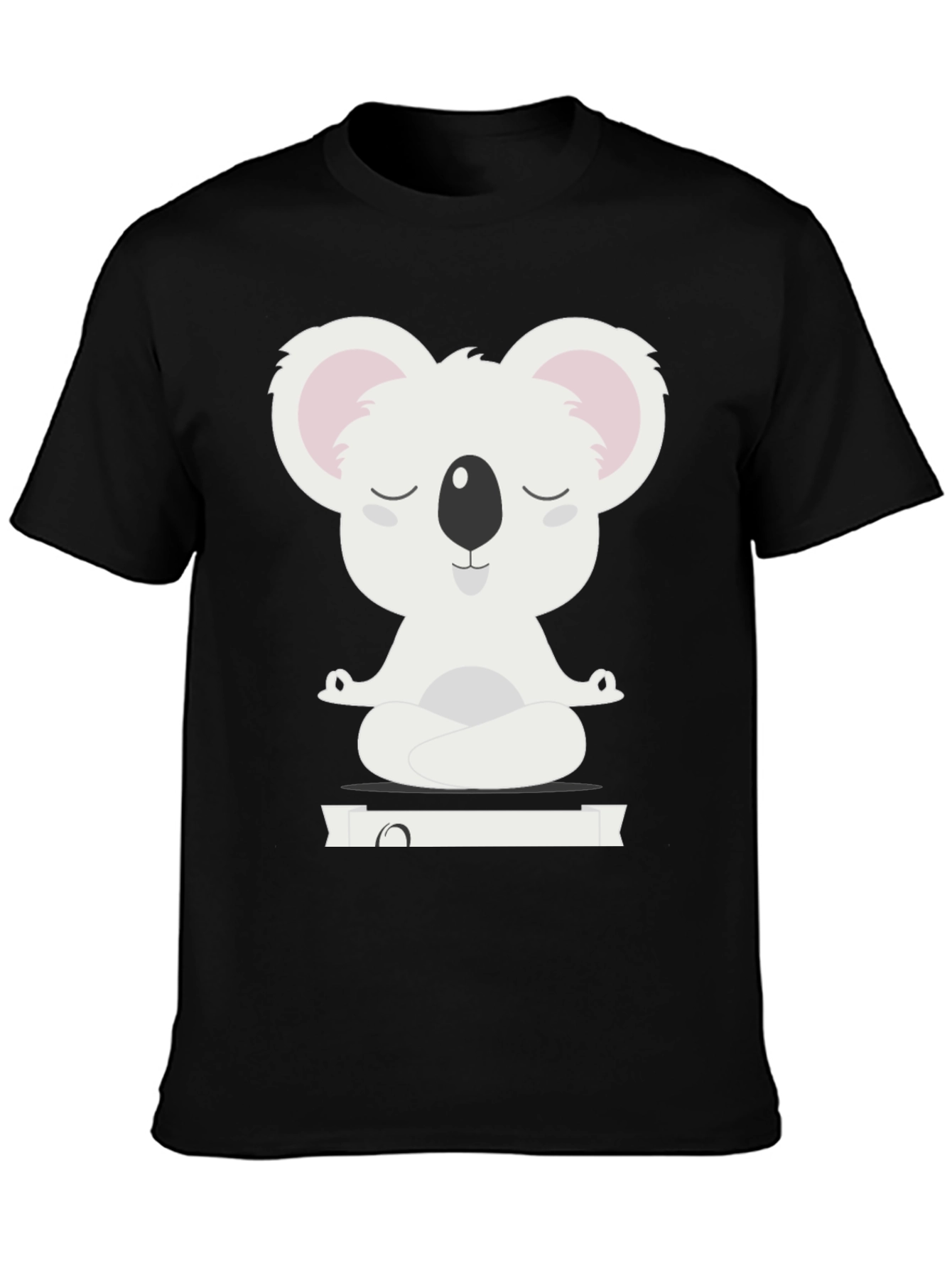 Zen Koala Meditation T-Shirt - Relaxed Fit