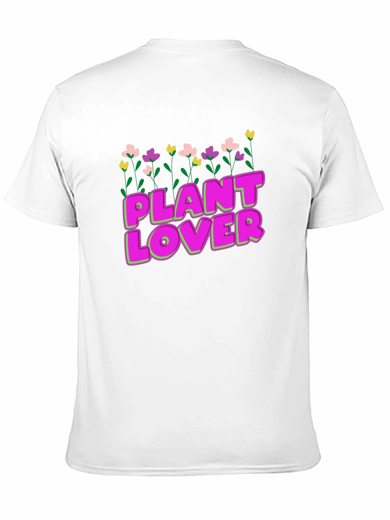 Plant Lover Graphic T-Shirt - Black Cotton Tee