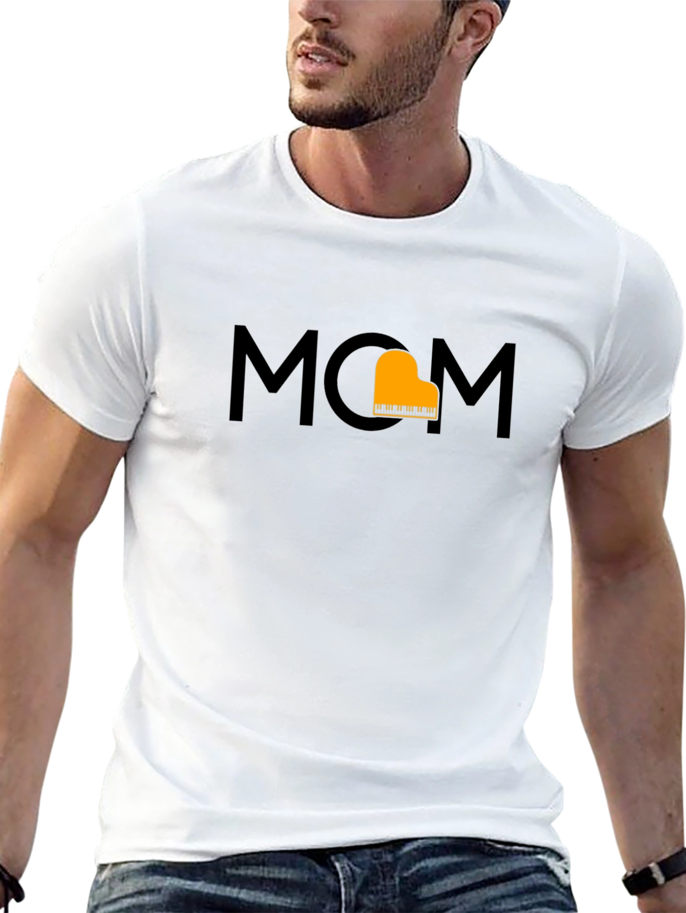 Piano Lovers MGM T-Shirt - Music Gift