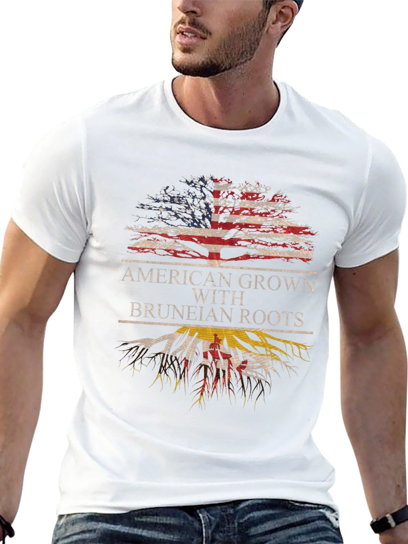 American Grown With Bruneian Roots T-Shirt