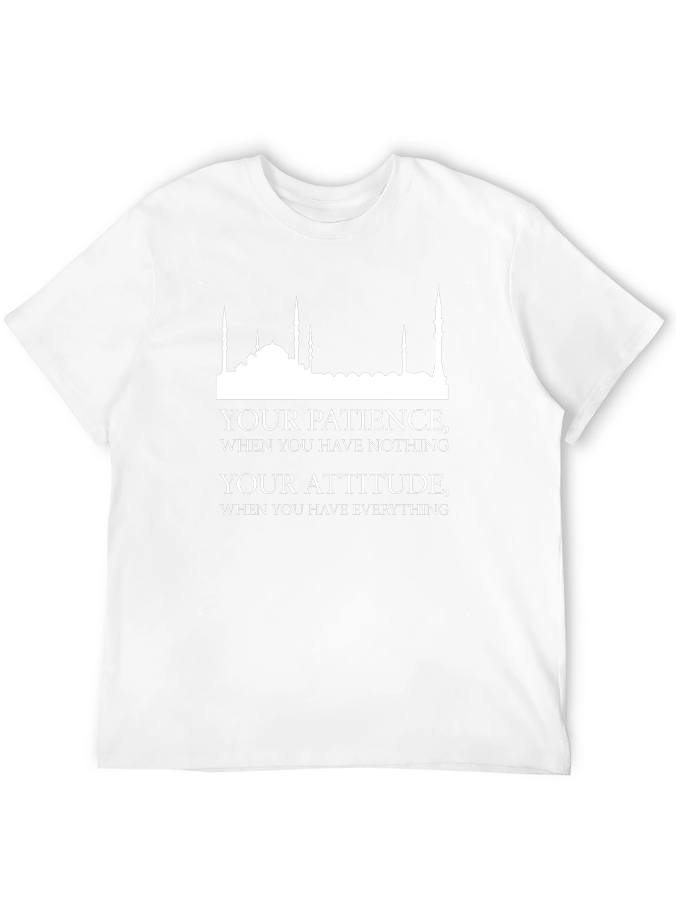 Patience & Attitude Graphic Tee