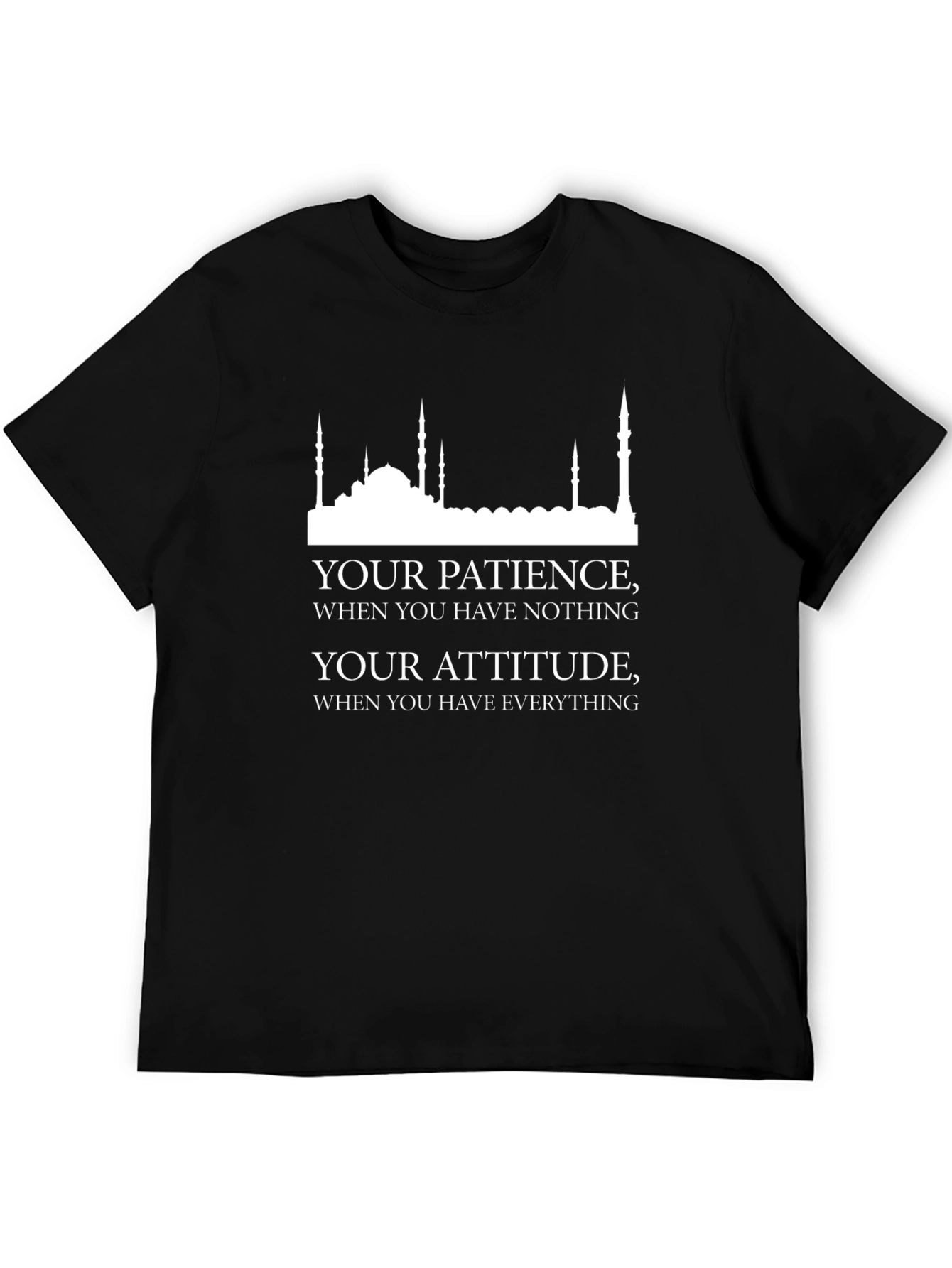 Patience & Attitude Graphic Tee