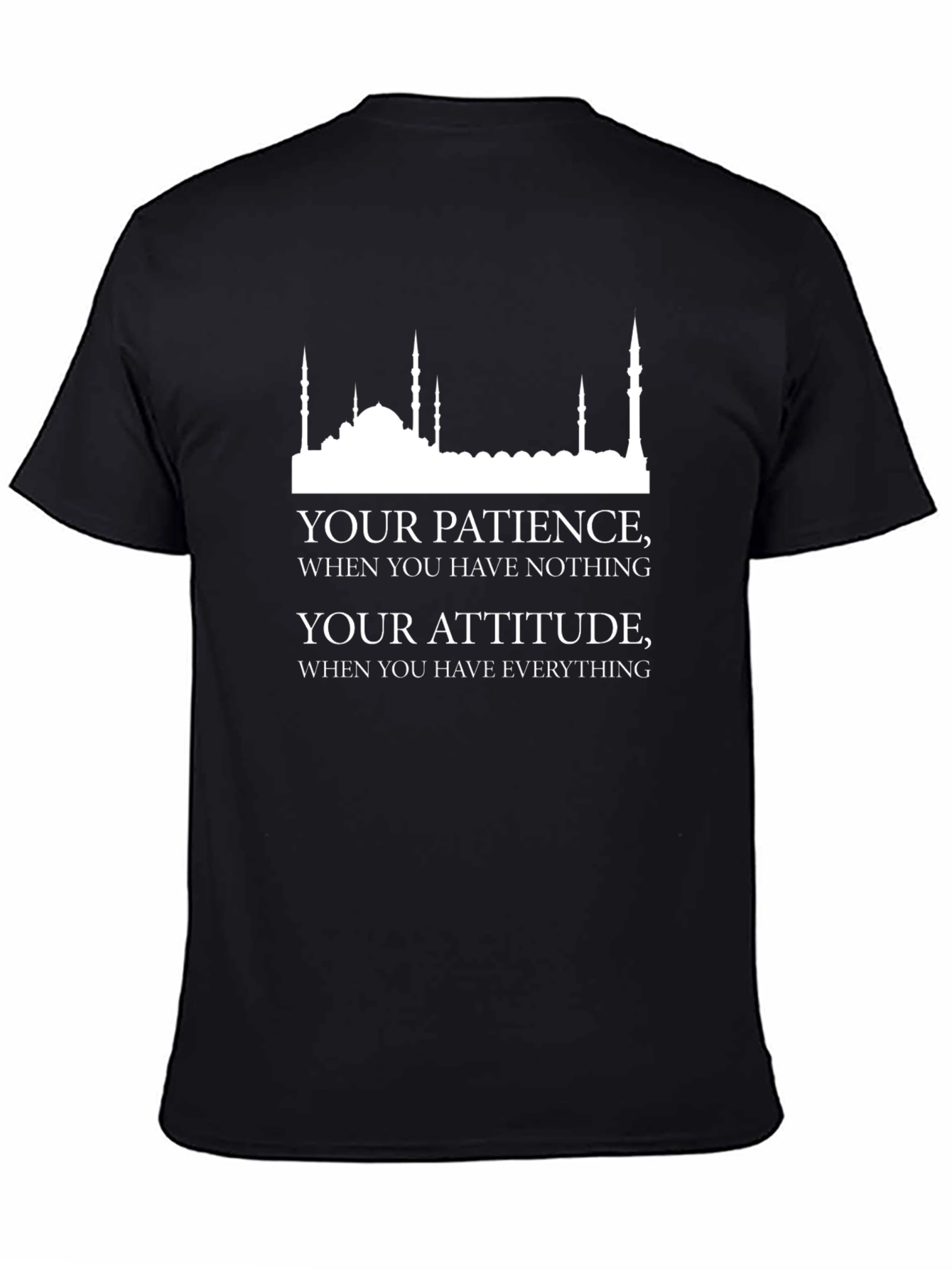 Patience & Attitude Graphic Tee