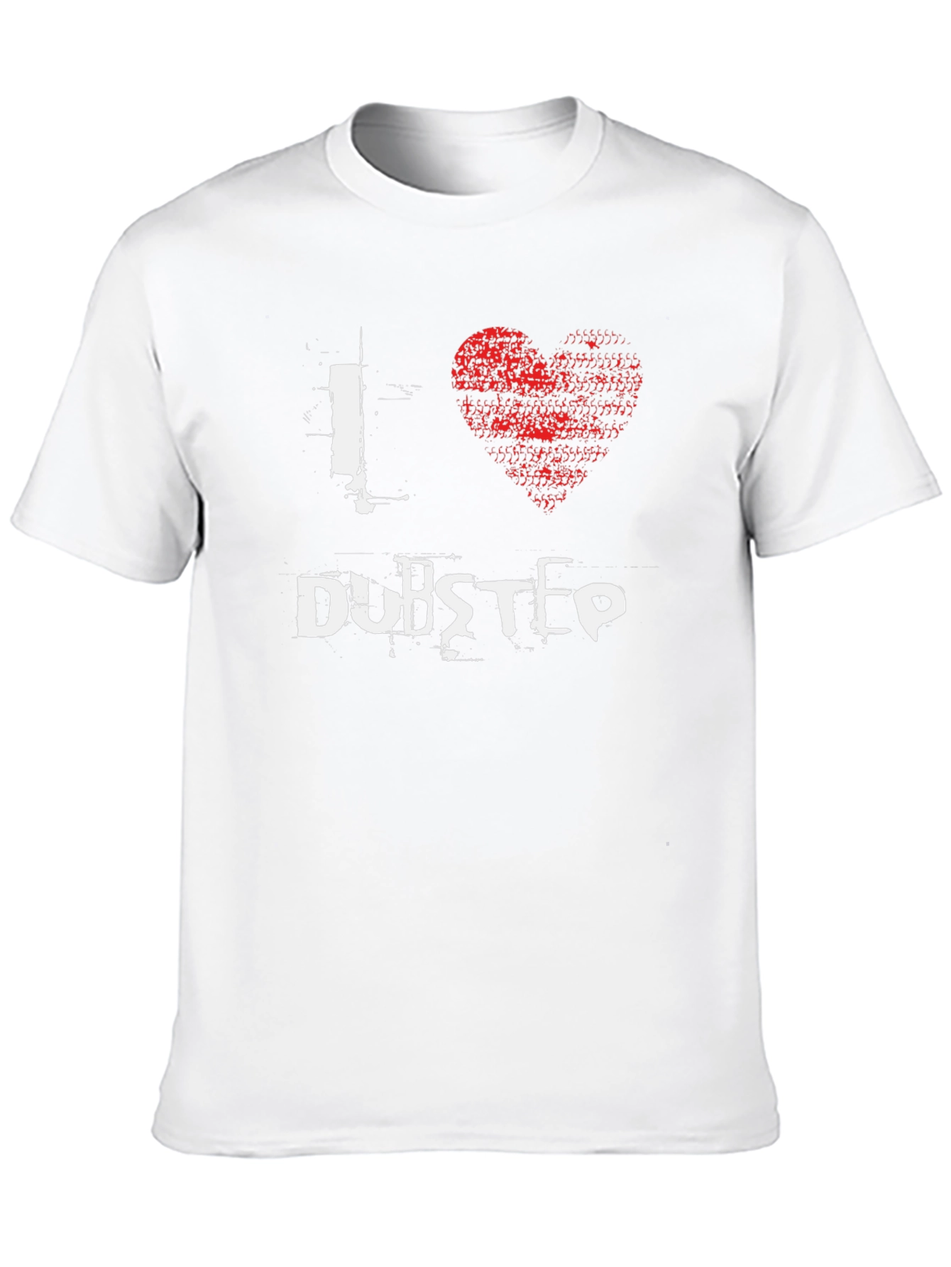 I Love Dubstep Black Graphic T-Shirt