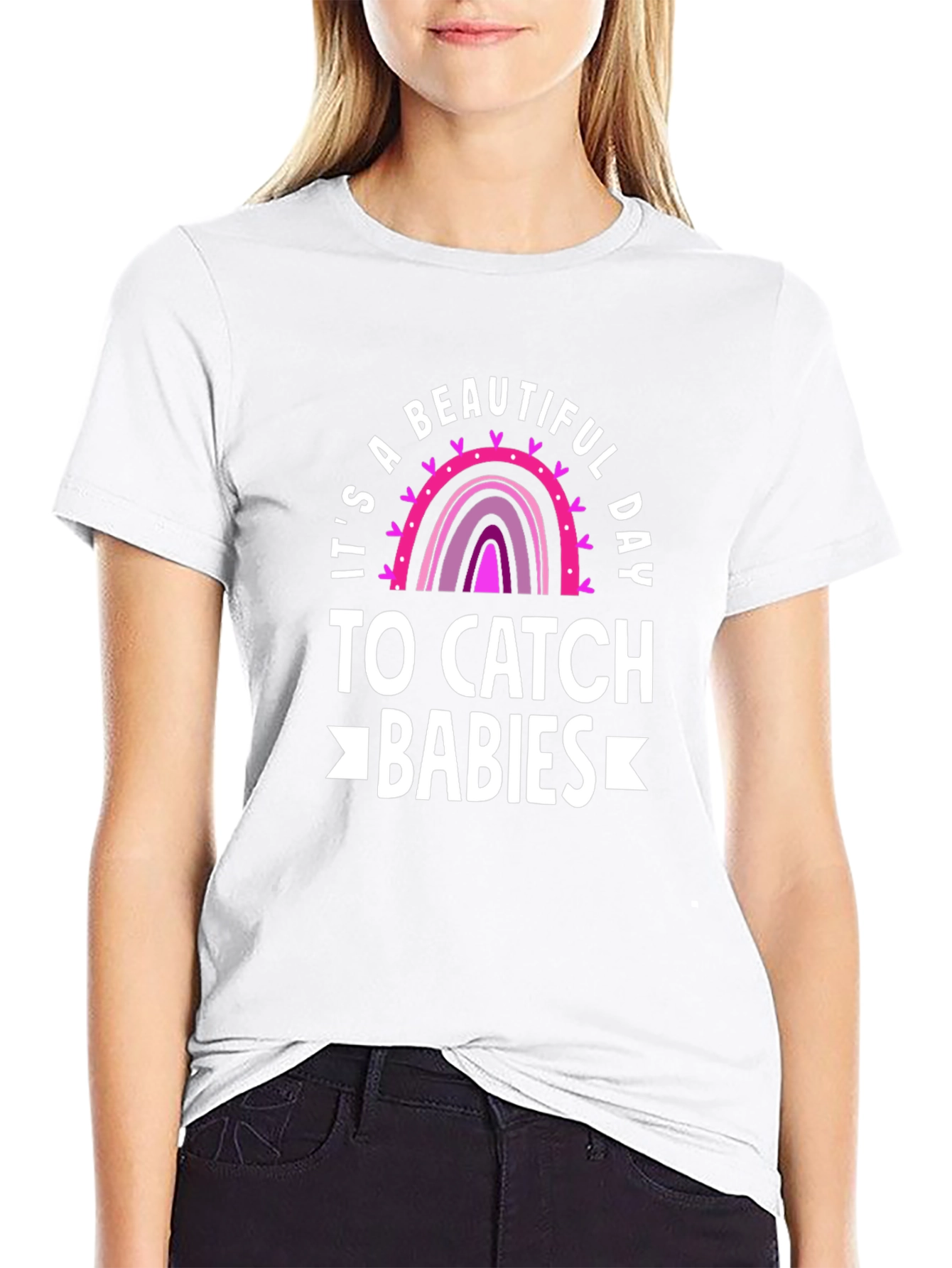 Beautiful Day to Catch Babies Graphic Tee
