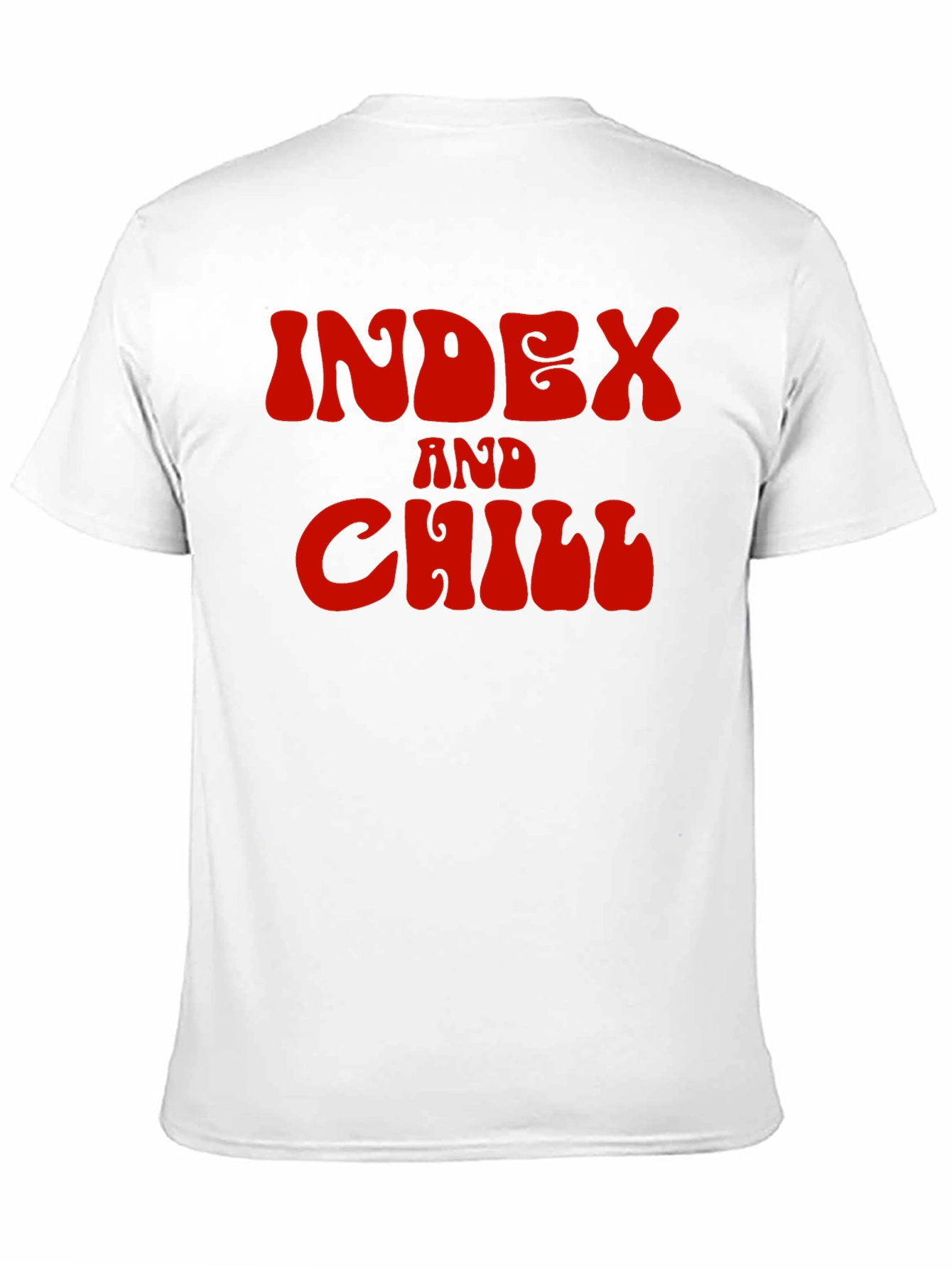 Index and Chill Graphic Tee - Black T-Shirt