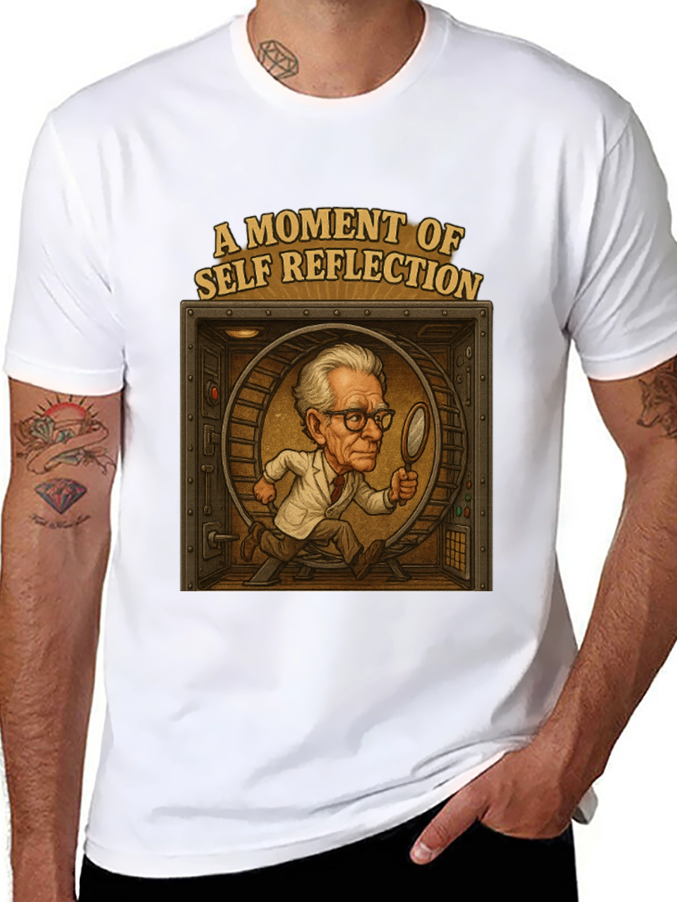 Self Reflection T-Shirt - Funny Psychology Tee