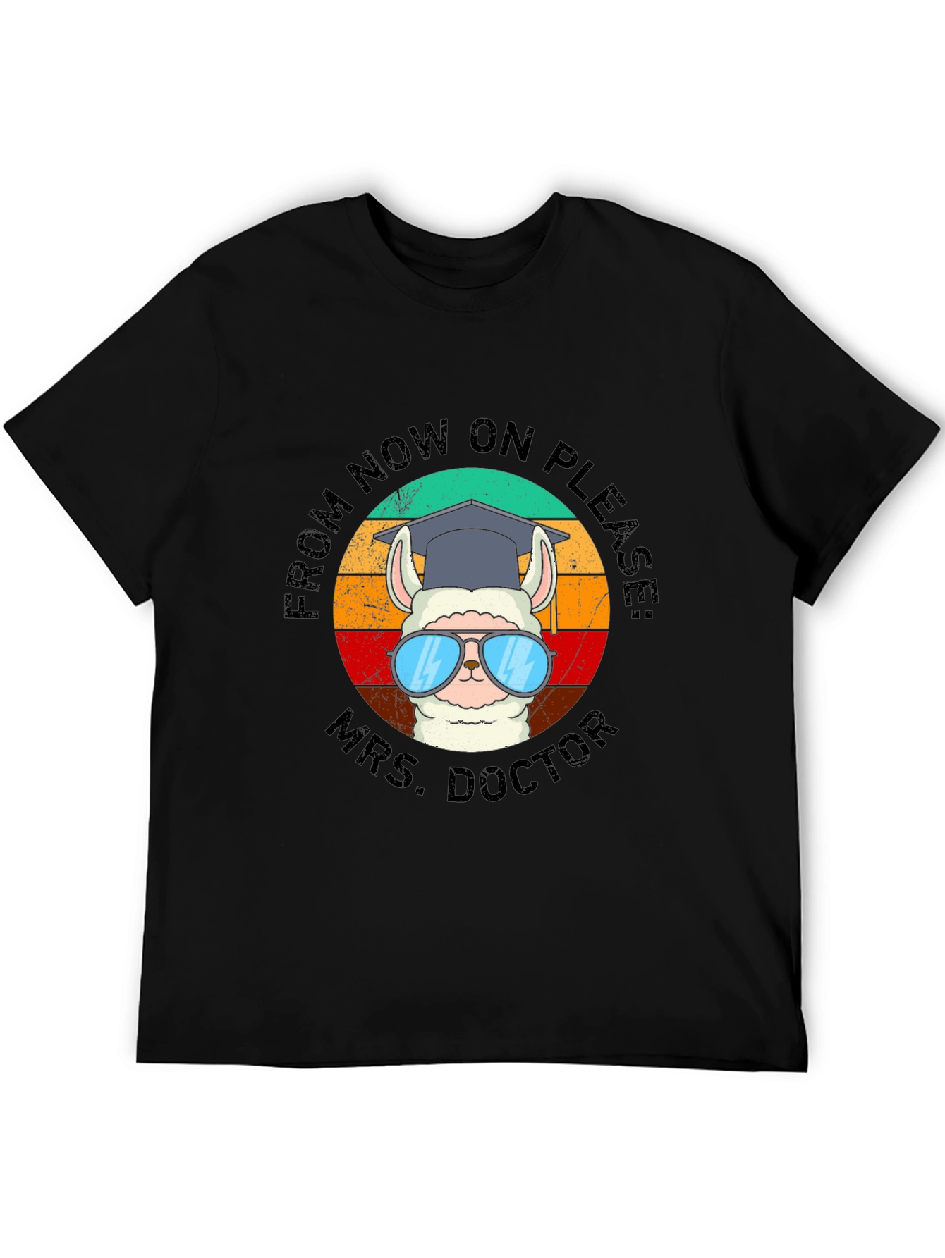 Mrs. Doctor Llama Graphic Tee