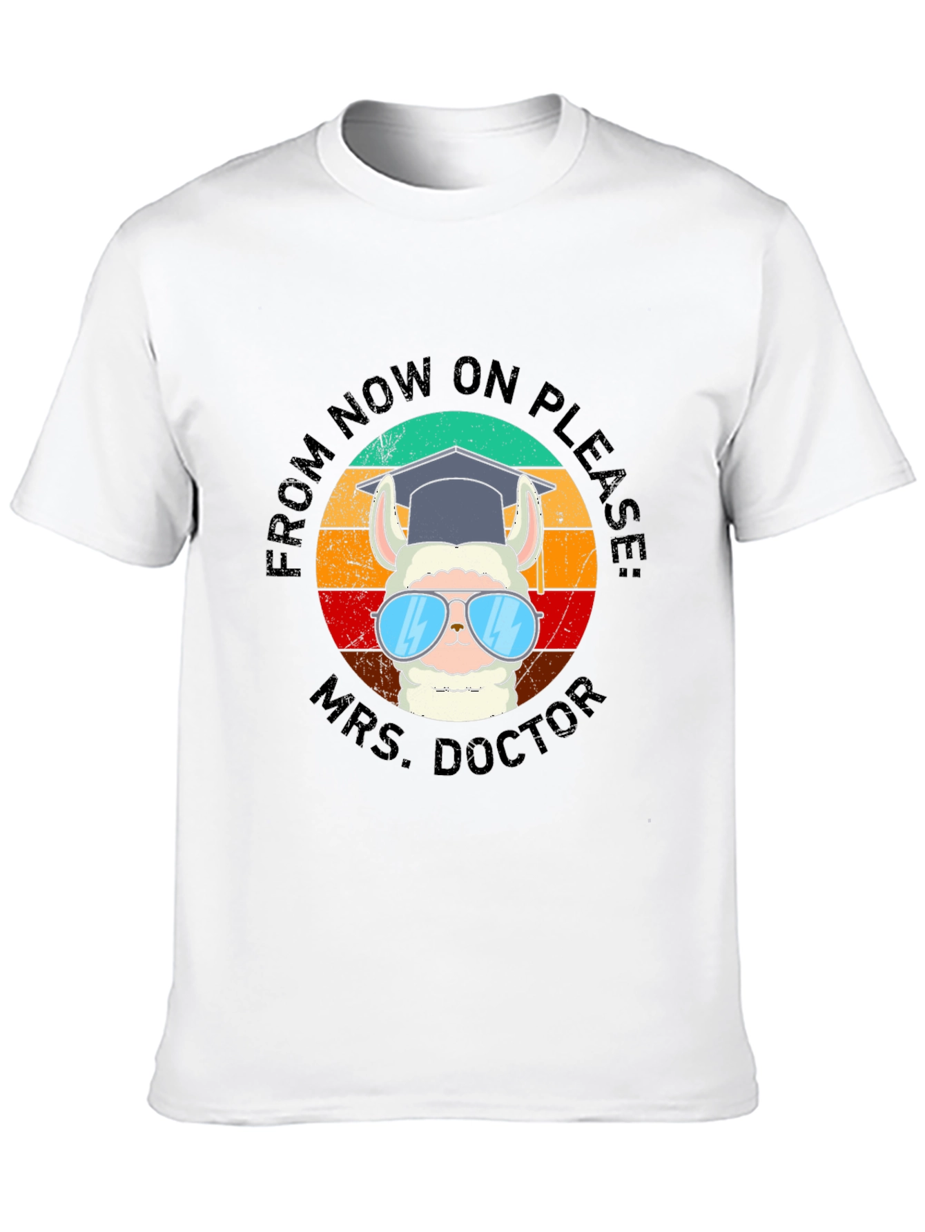 Mrs. Doctor Llama Graphic Tee